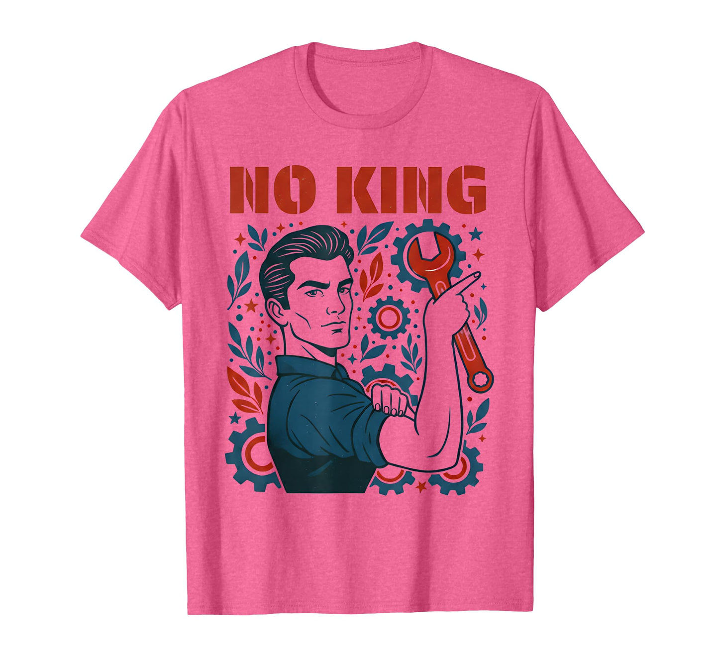 No Kings Patriotic Men Liberty Art 4th of July, Men No Kings T-Shirt