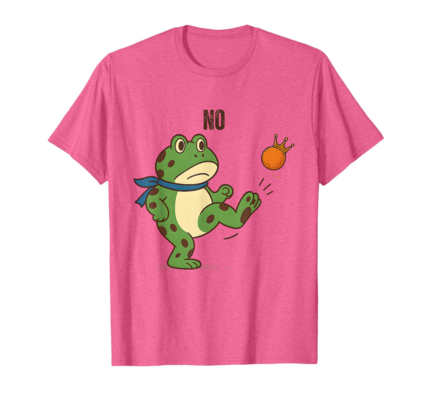 Funny No Kings Portland Frog Protest for Men Women T-Shirt