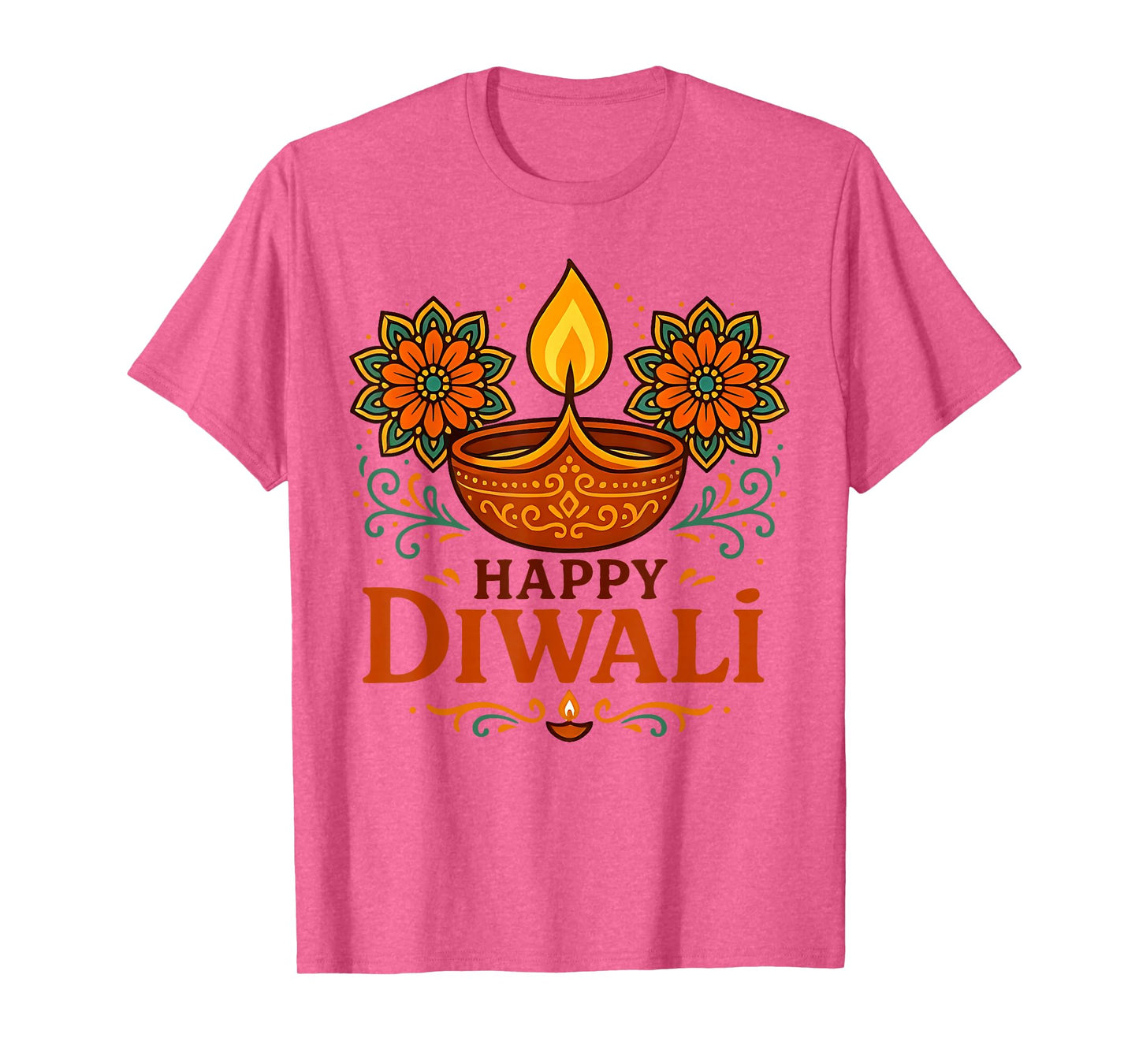 Happy Diwali Festival of Lights Indian Adults Kids Toddlers T-Shirt