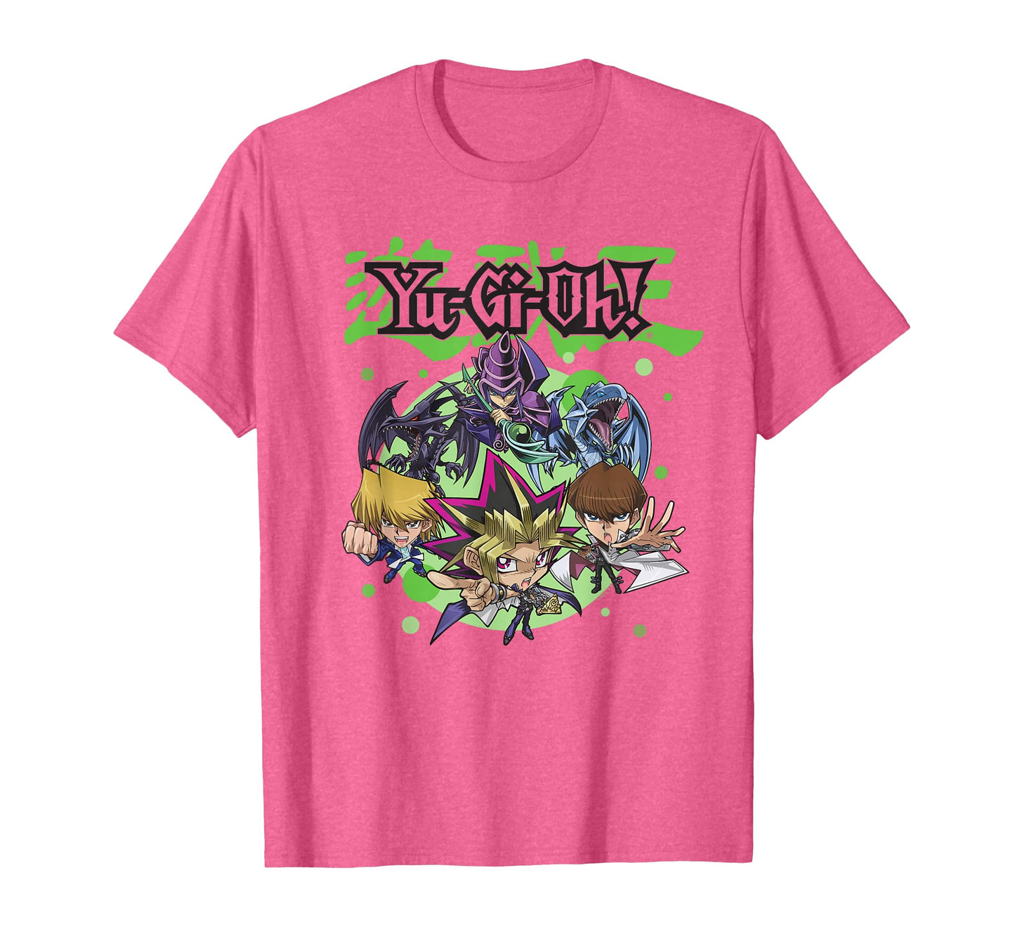 Yu-Gi-Oh! Duel Monsters Colorful Chibi Characters Anime T-Shirt