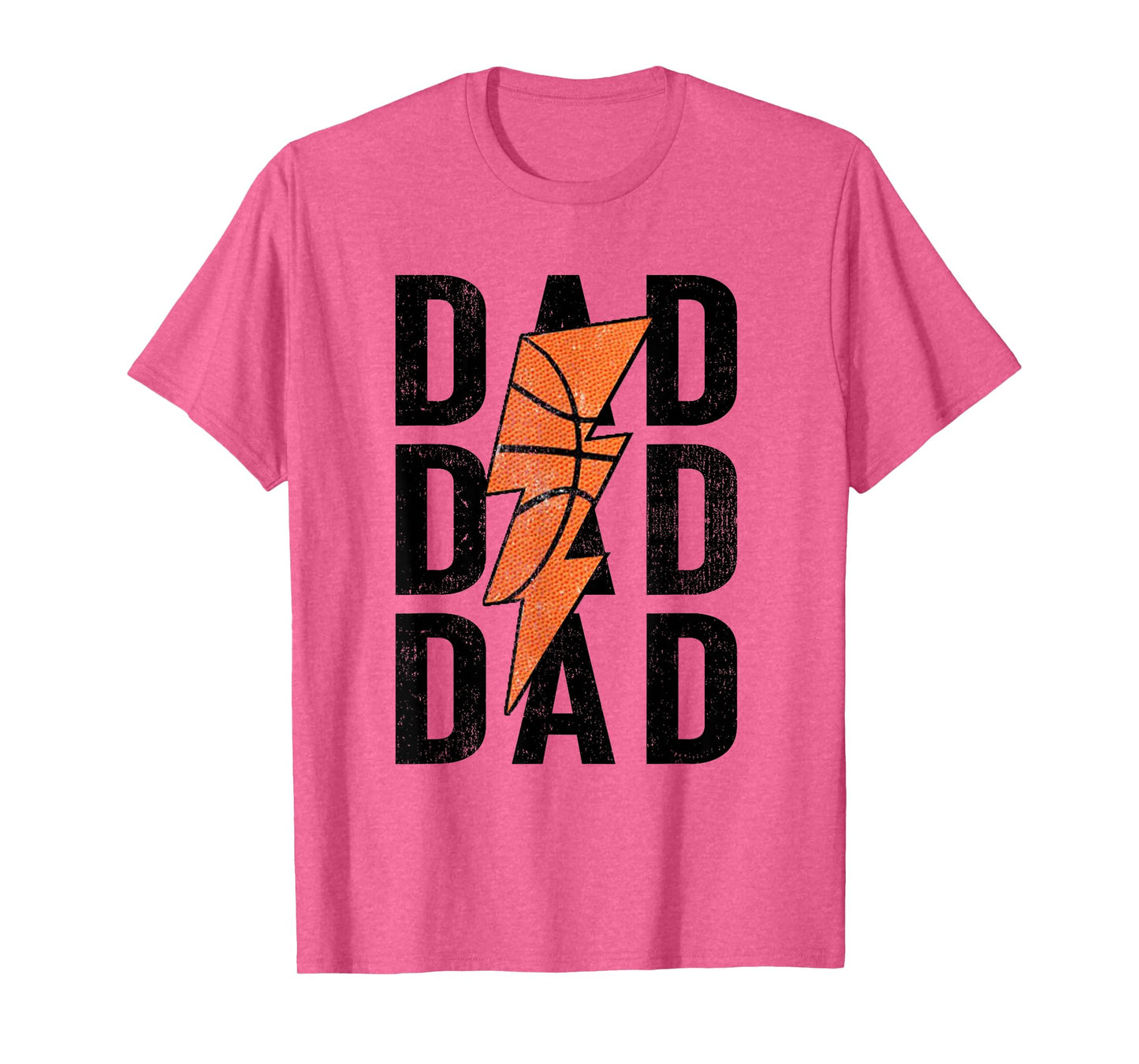 Daddy Basketball Lightning Basketball Dad Gifts Father's Day T-Shirt