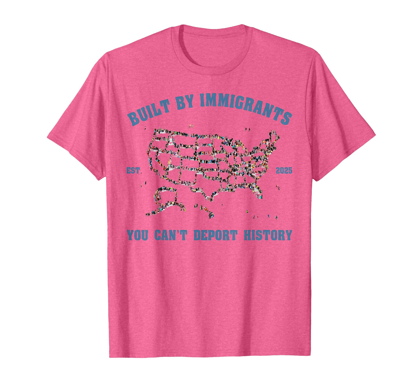 Built By Immigrants You Can't Deport History Abolish ICE T-Shirt