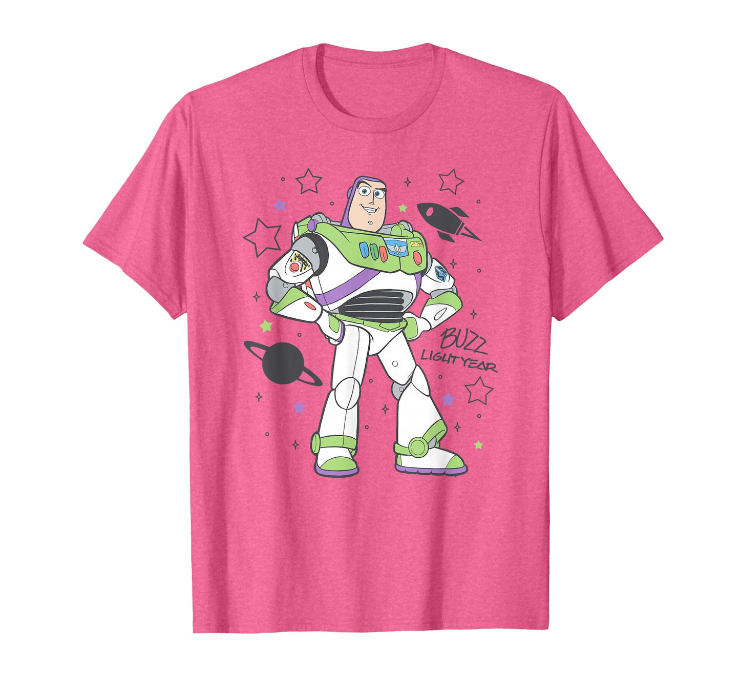 Disney Pixar Toy Story Buzz Lightyear's Signature Portrait T-Shirt