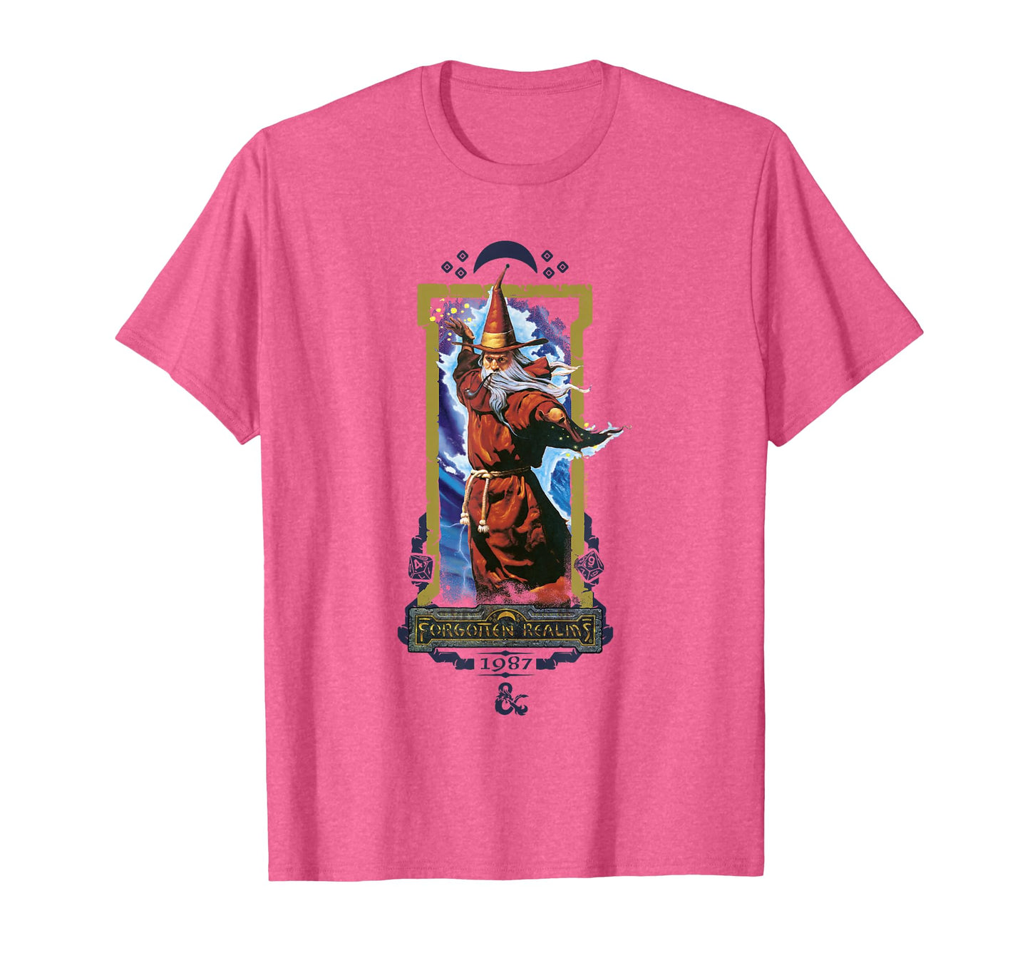 Dungeons & Dragons 50th Anniversary Forgotten Realms Vintage T-Shirt