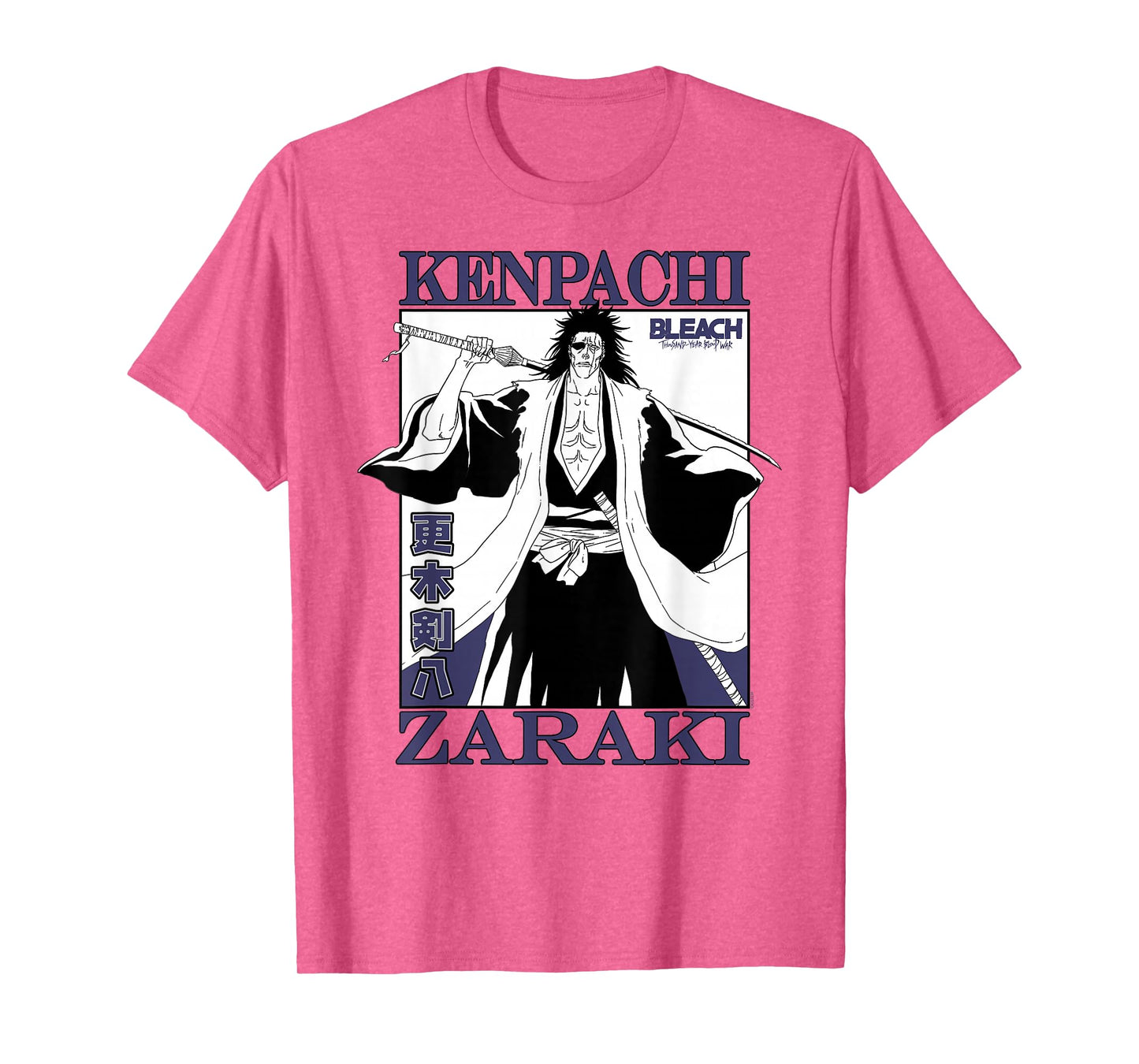 BLEACH: Thousand Year Blood War Kenpachi Zaraki Anime T-Shirt