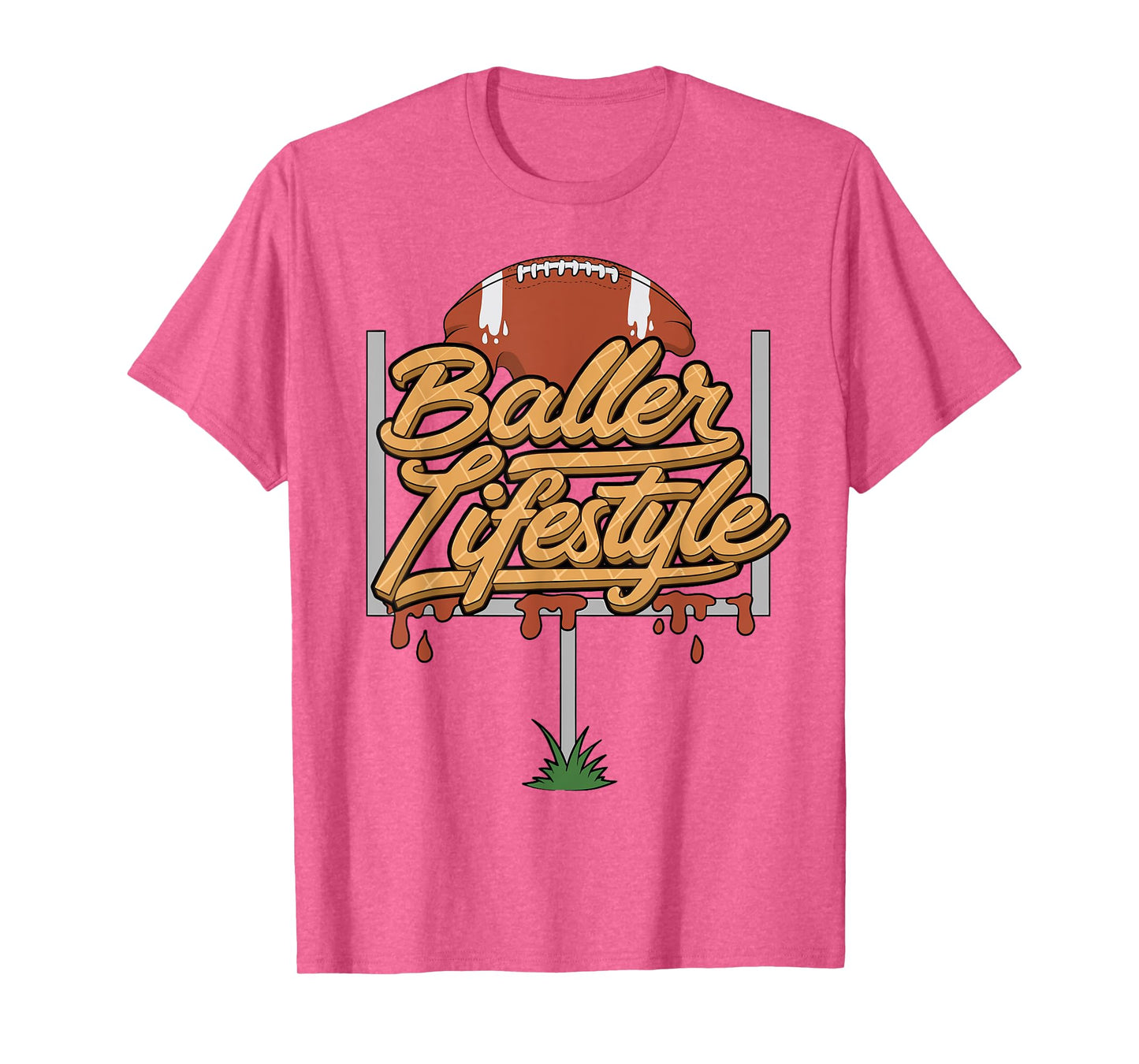 Football Lifestyle Baller Lifestyle Ice Cream Drip Men Boys T-Shirt