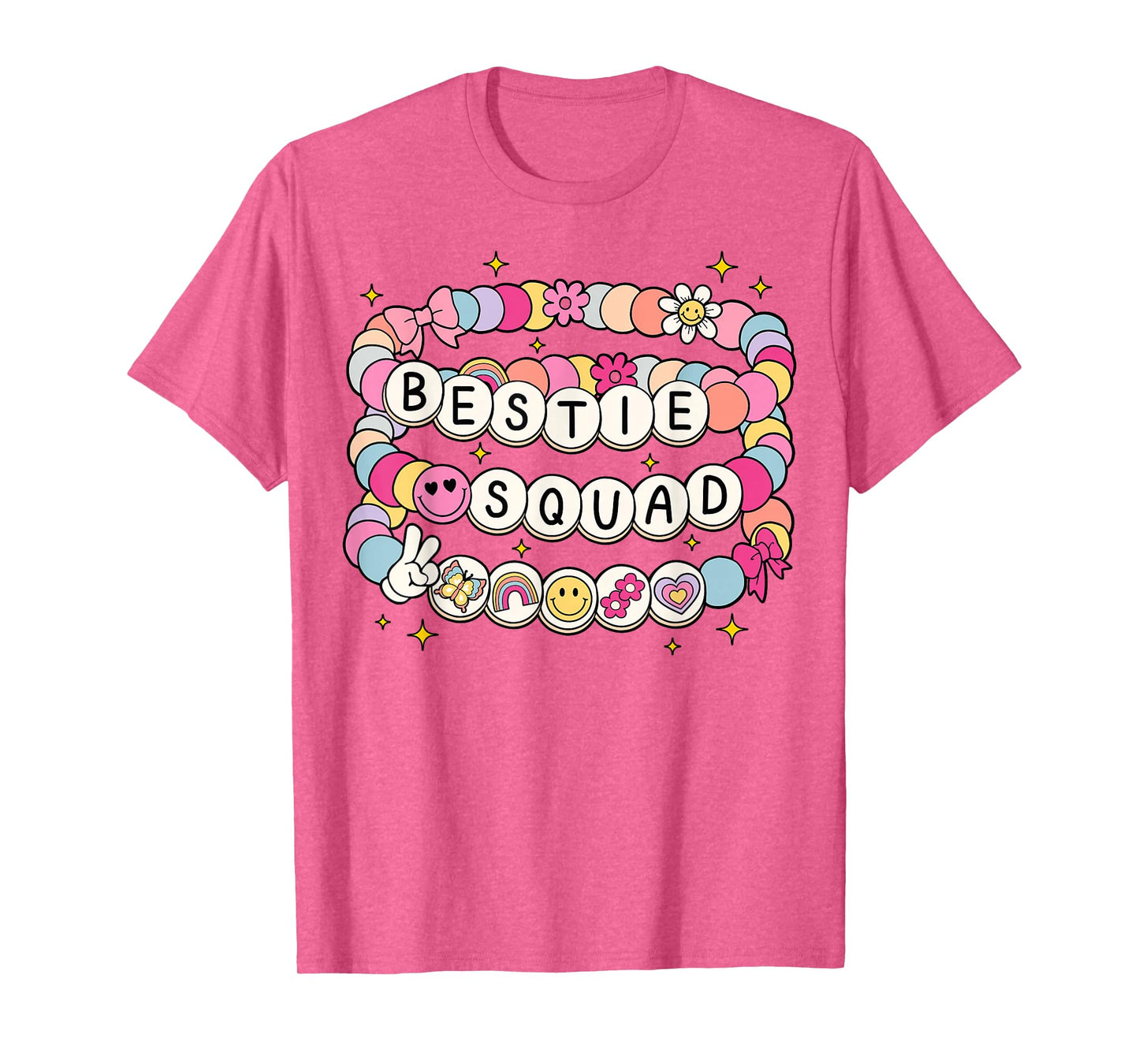 Bestie Squad Bracelets Best Friends Matching Girls T-Shirt