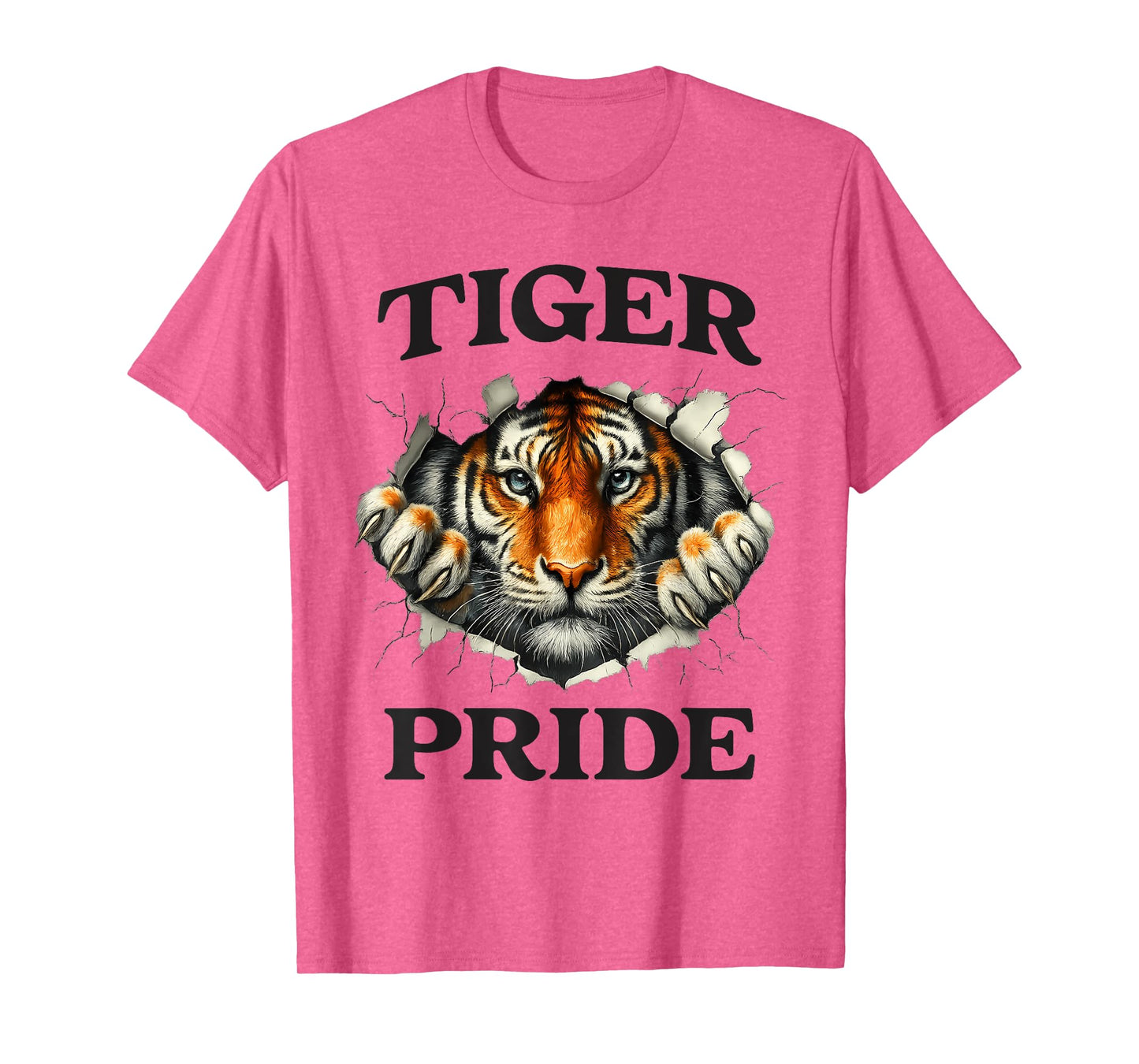 Retro Tiger Pride School Team Sports Vintage Design T-Shirt