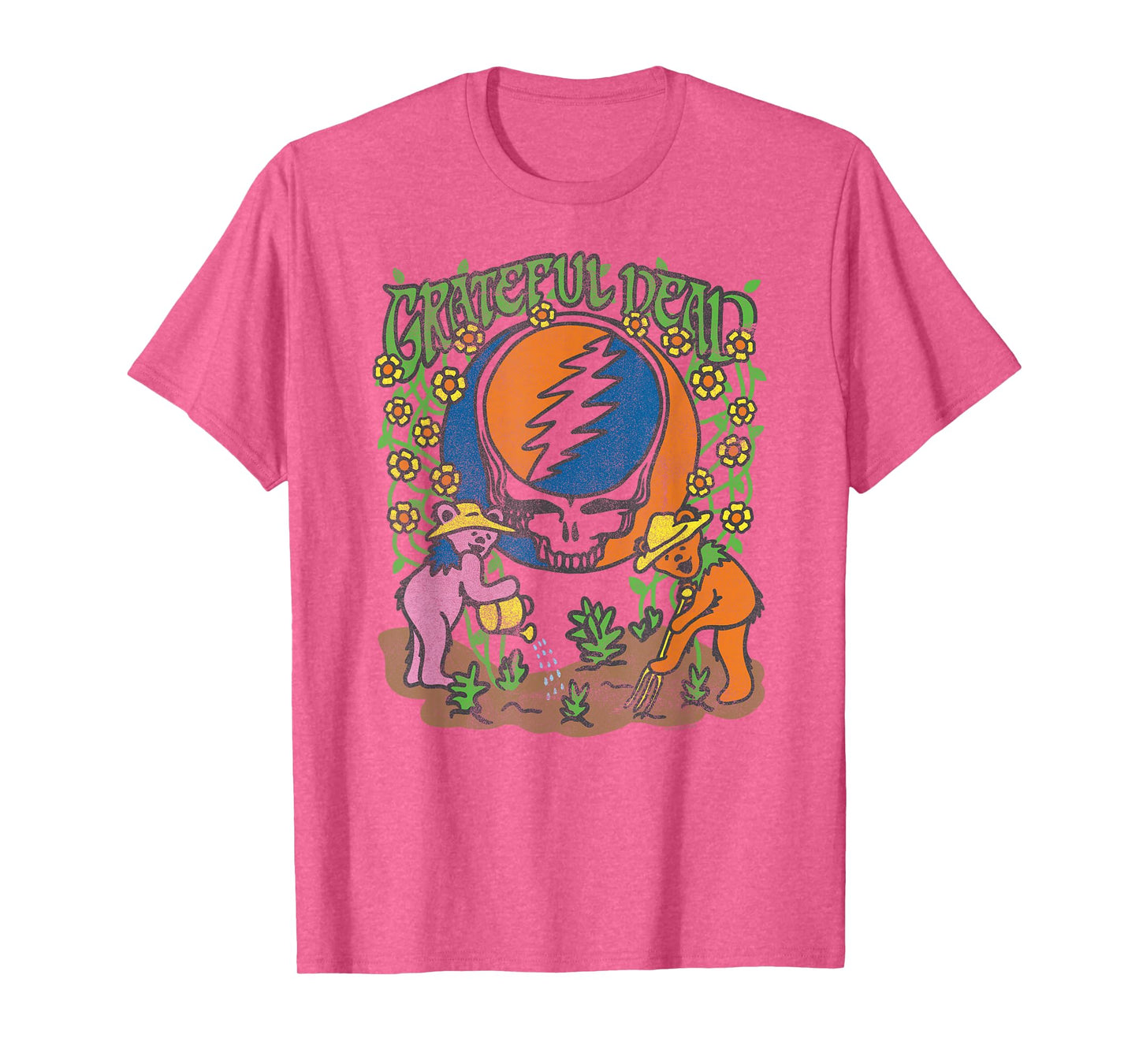 Grateful Dead Gardening Bears Flowering Vintage Band T-Shirt