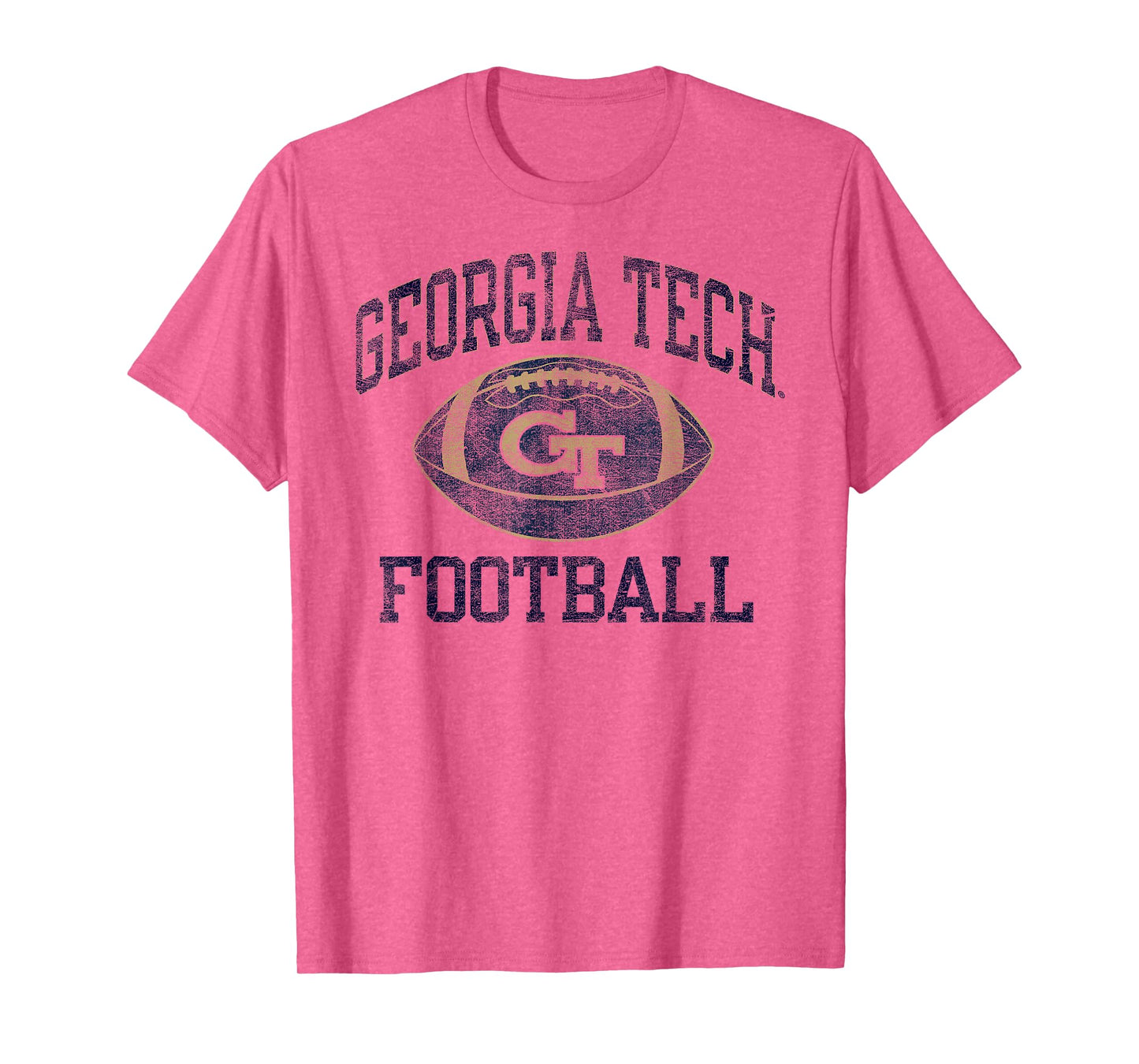 Georgia Tech Yellow Jackets Football Intensity White T-Shirt