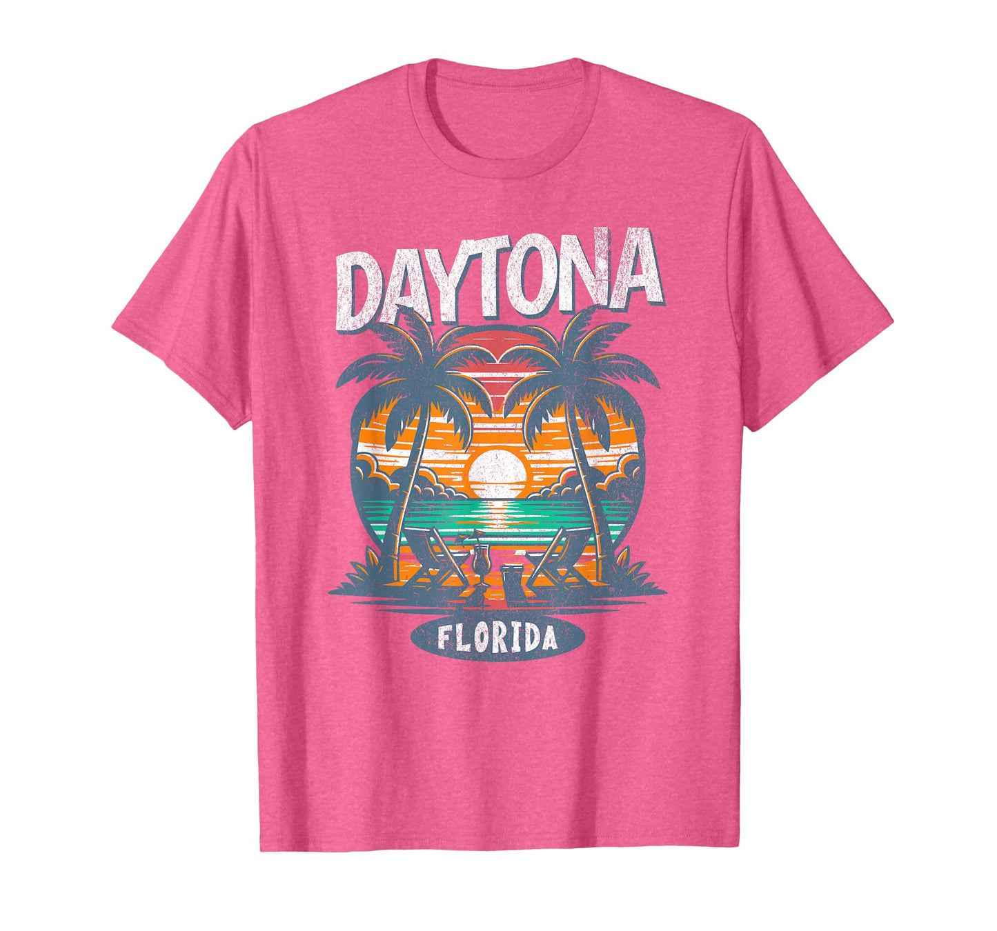 Daytona Beach Florida Vintage Spring Break Vacation Retro T-Shirt
