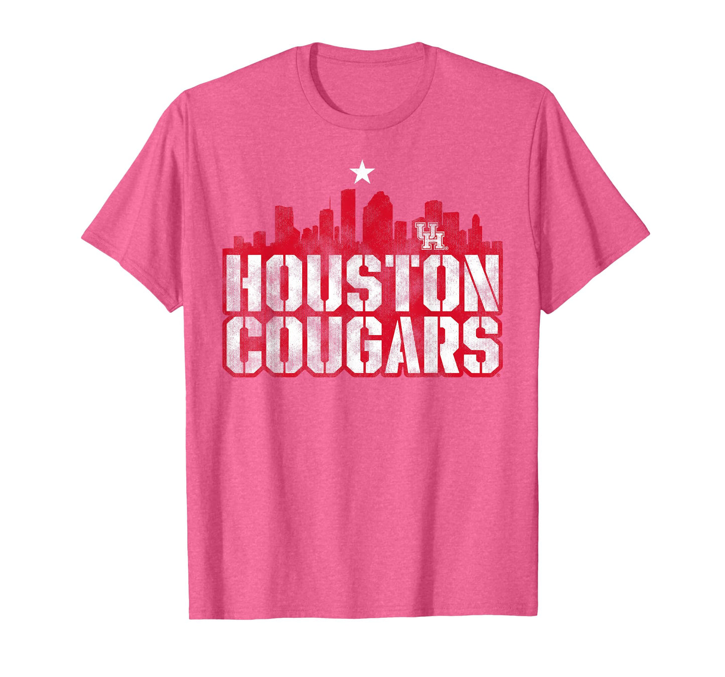 University of Houston | Houston Blue Collection Stencil Sky T-Shirt