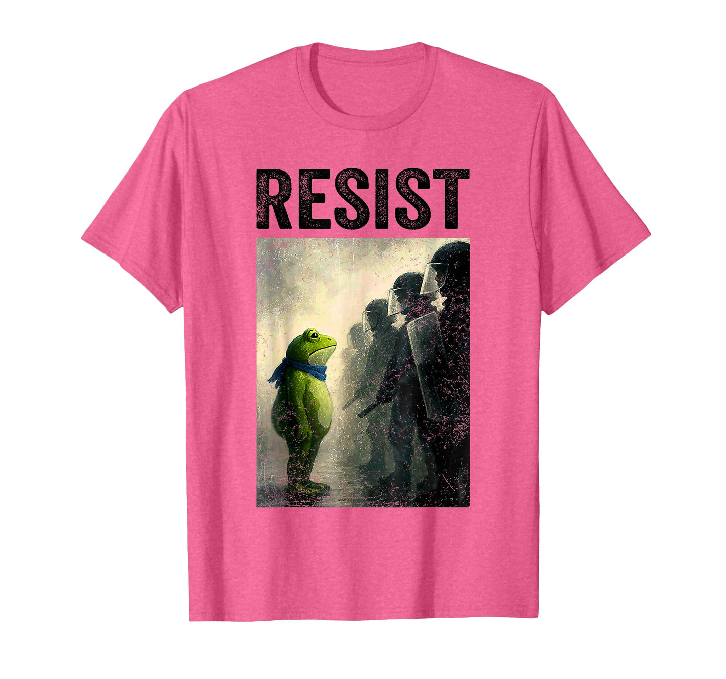 Resist Frog Portland Frog Protest T-Shirt