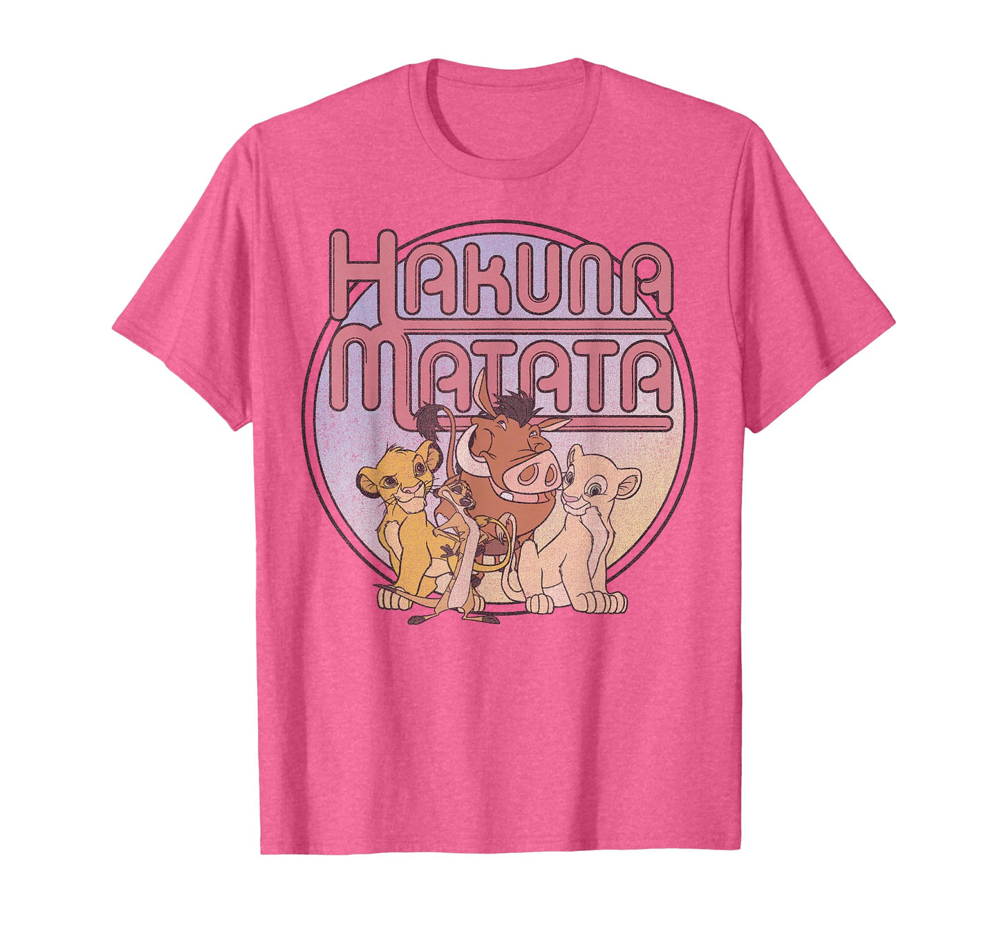 Disney Lion King Retro Hakuna Matata Simba And Friends T-Shirt