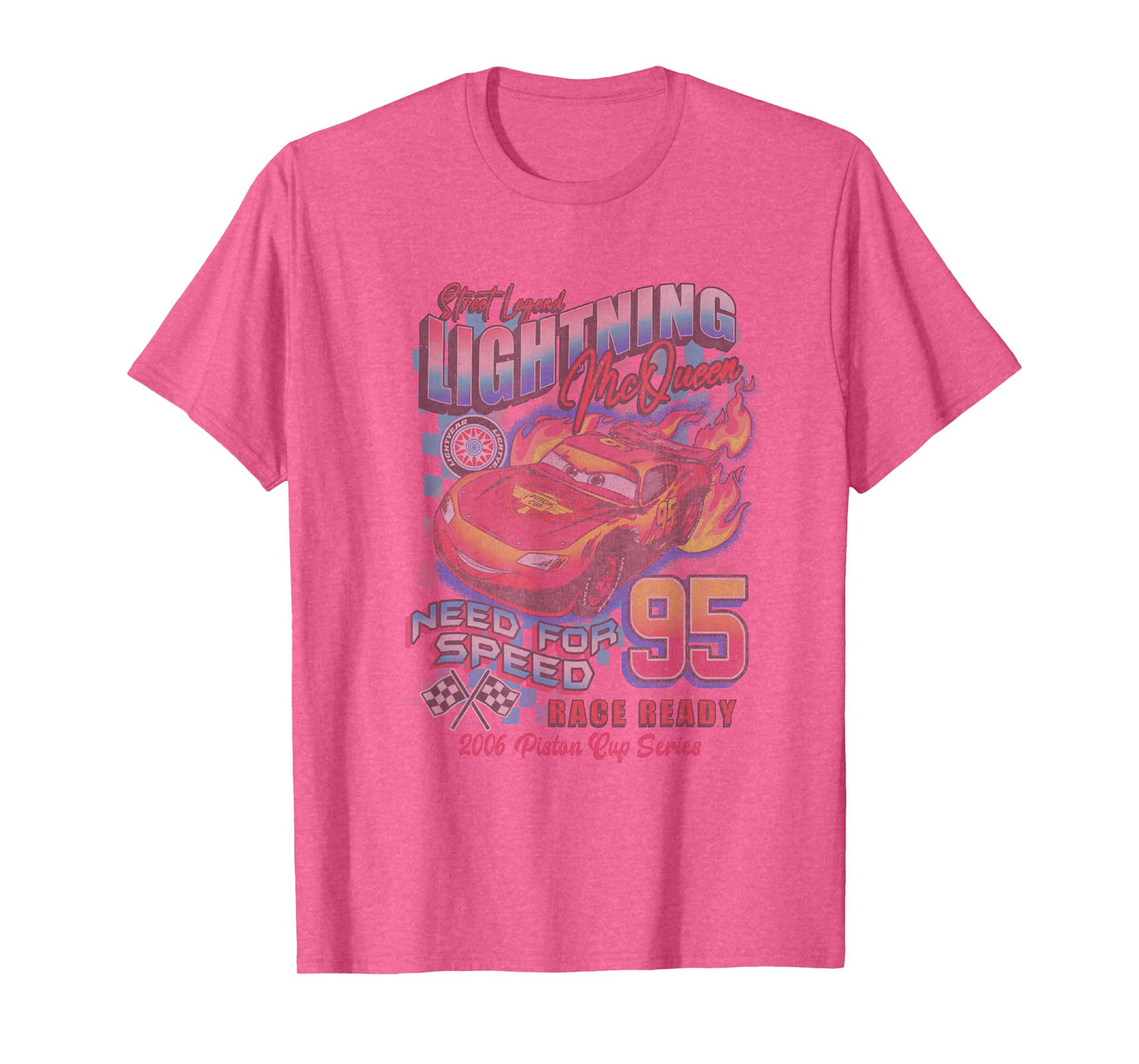 Disney Pixar Cars Lightning McQueen Street Legend T-Shirt