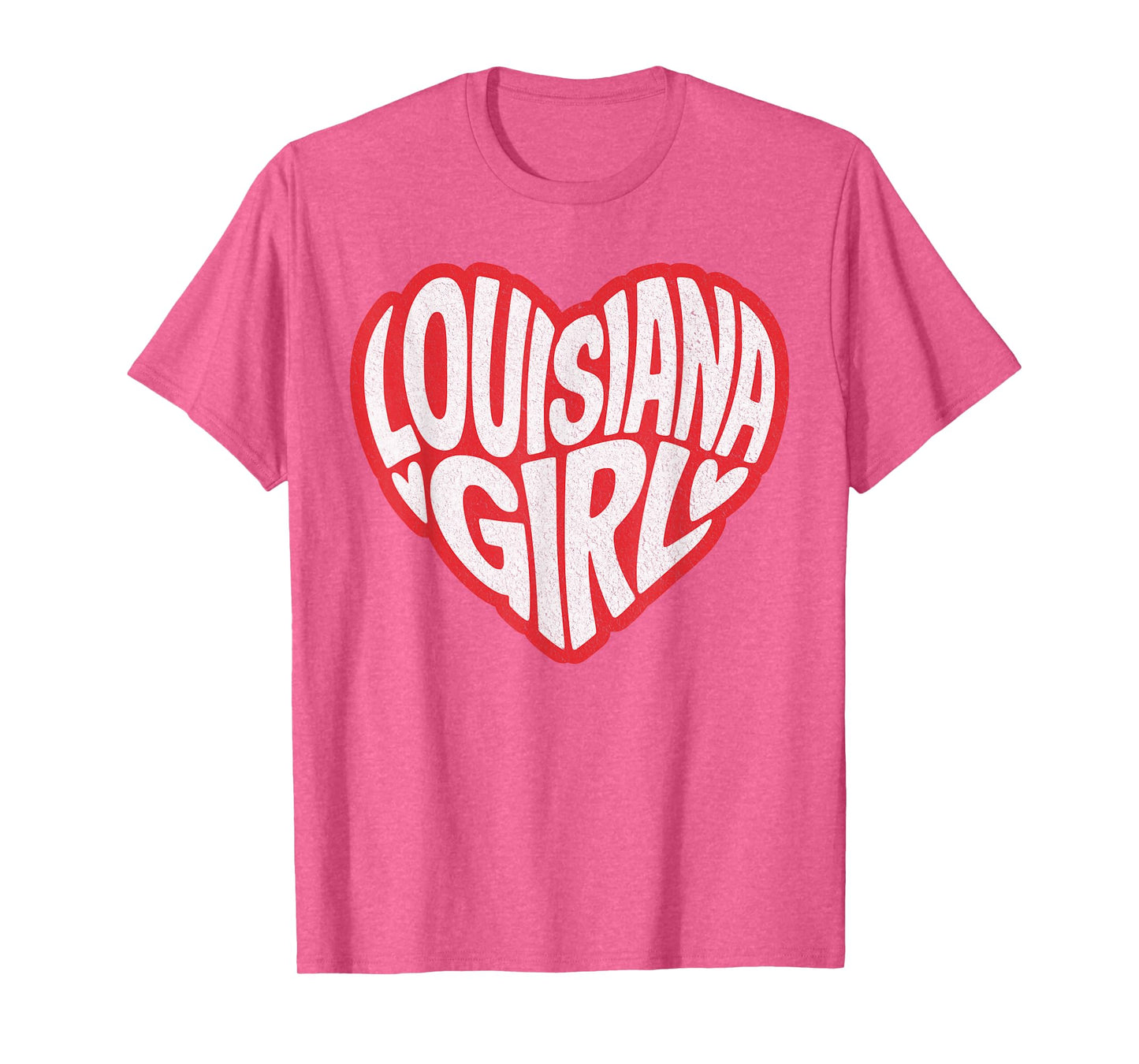 Retro Louisiana Girl Home Pride Cute Louisiana Girls T-Shirt