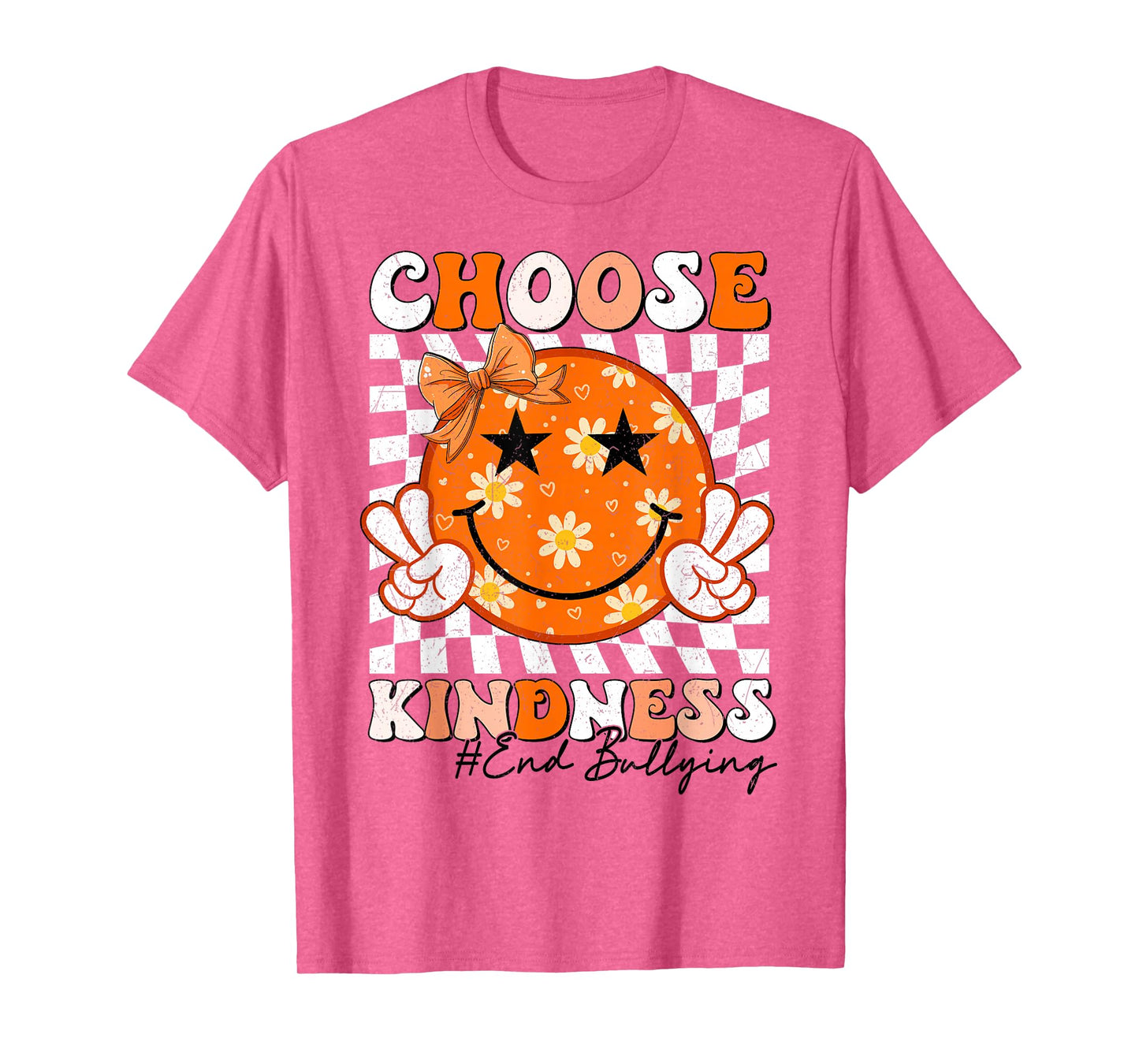 Choose Kindness Unity Day Orange Be Kind Anti Bullying Kids T-Shirt
