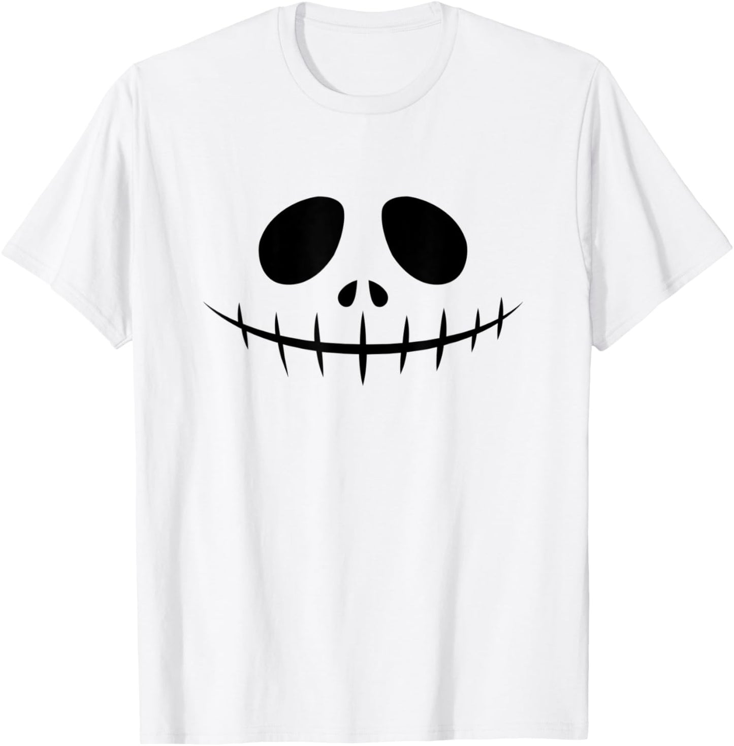 Scary Pumpkin Jack O Lantern Face Halloween Men Boys Kids T-Shirt - T-Shirt | White