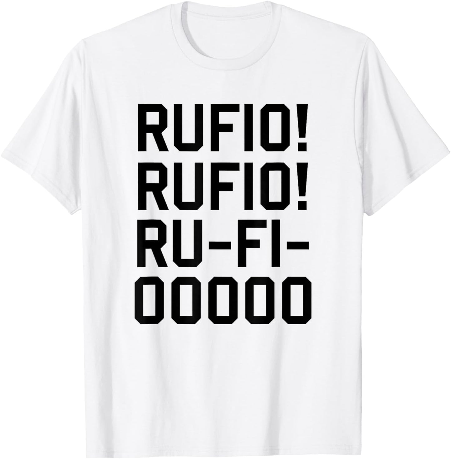 Rufio Rufio Ru Fi Ooooo T-Shirt - T-Shirt | White