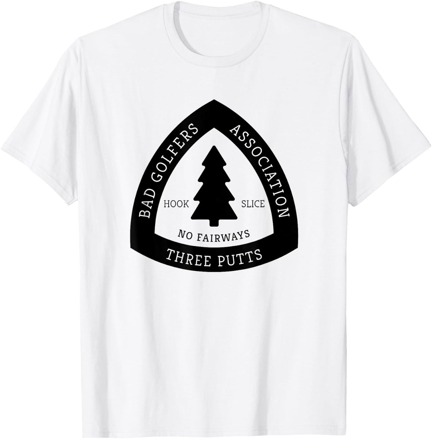 Bad Golfers Association - logo T-Shirt - T-Shirt | White