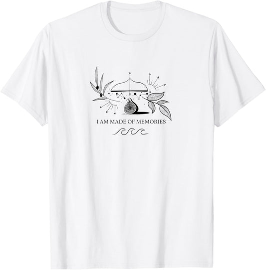 Achilles Patroclus I Am Made of Memories Poet Song Fan Art T-Shirt - T-Shirt | White
