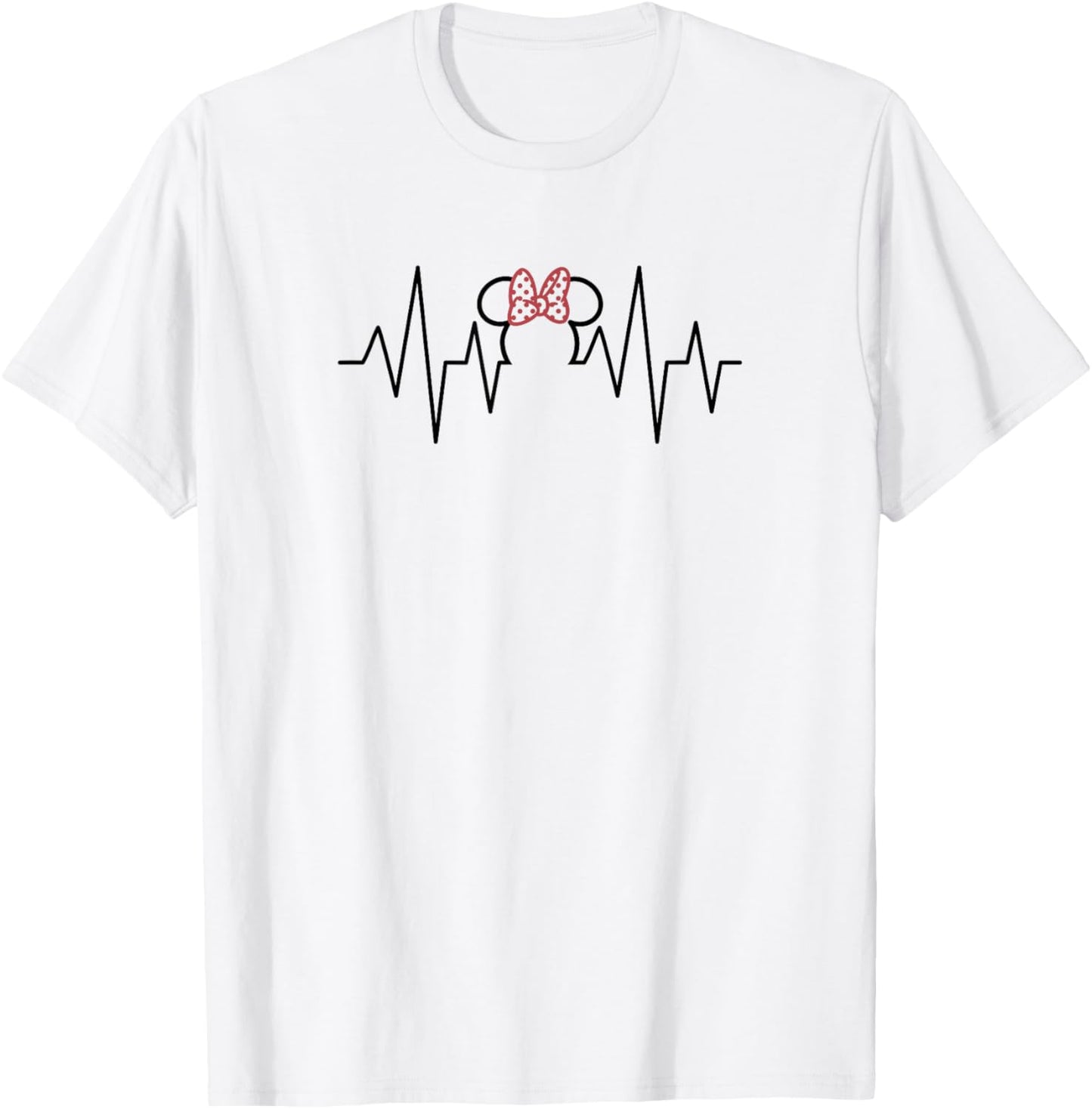 Disney Nurse's Day Minnie Mouse Heartline T-Shirt - T-Shirt | White