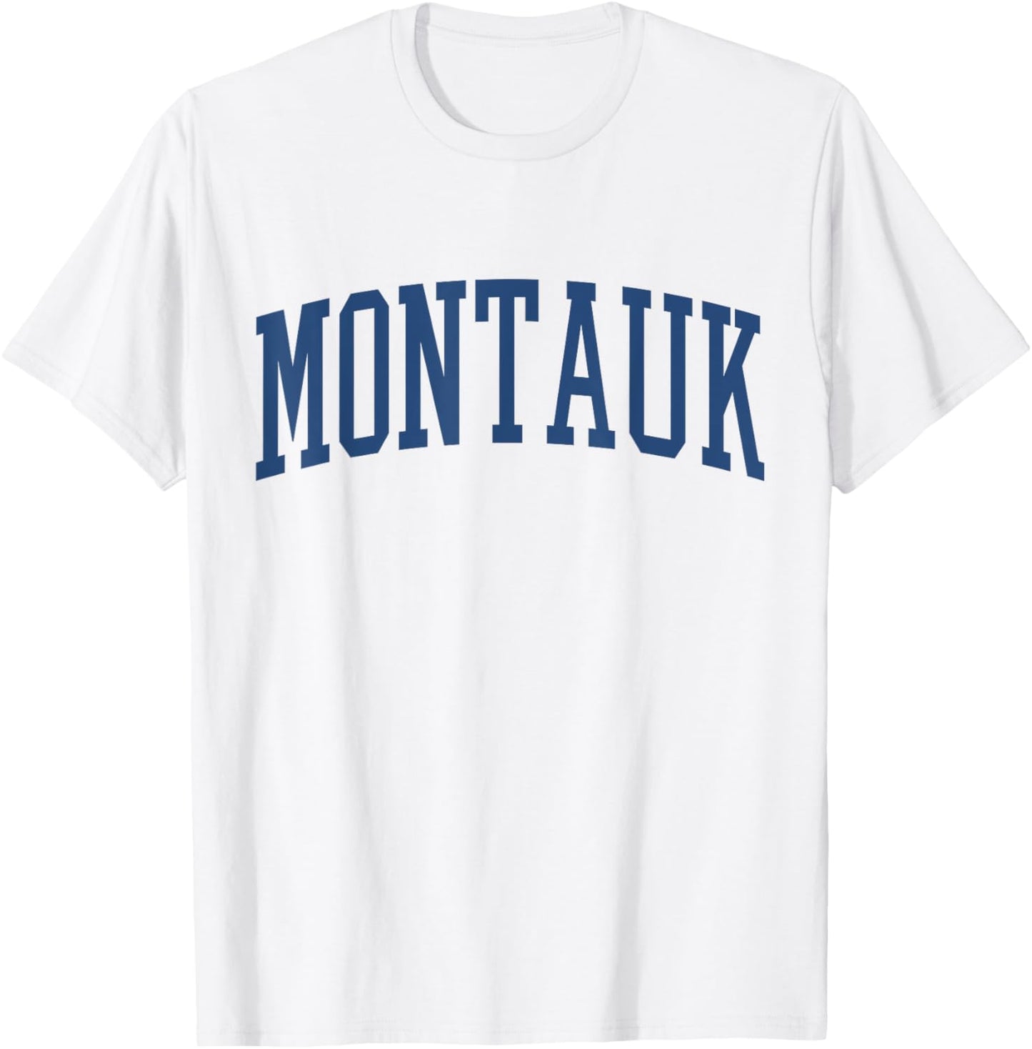 Varsity Grey Montauk T-Shirt - T-Shirt | White