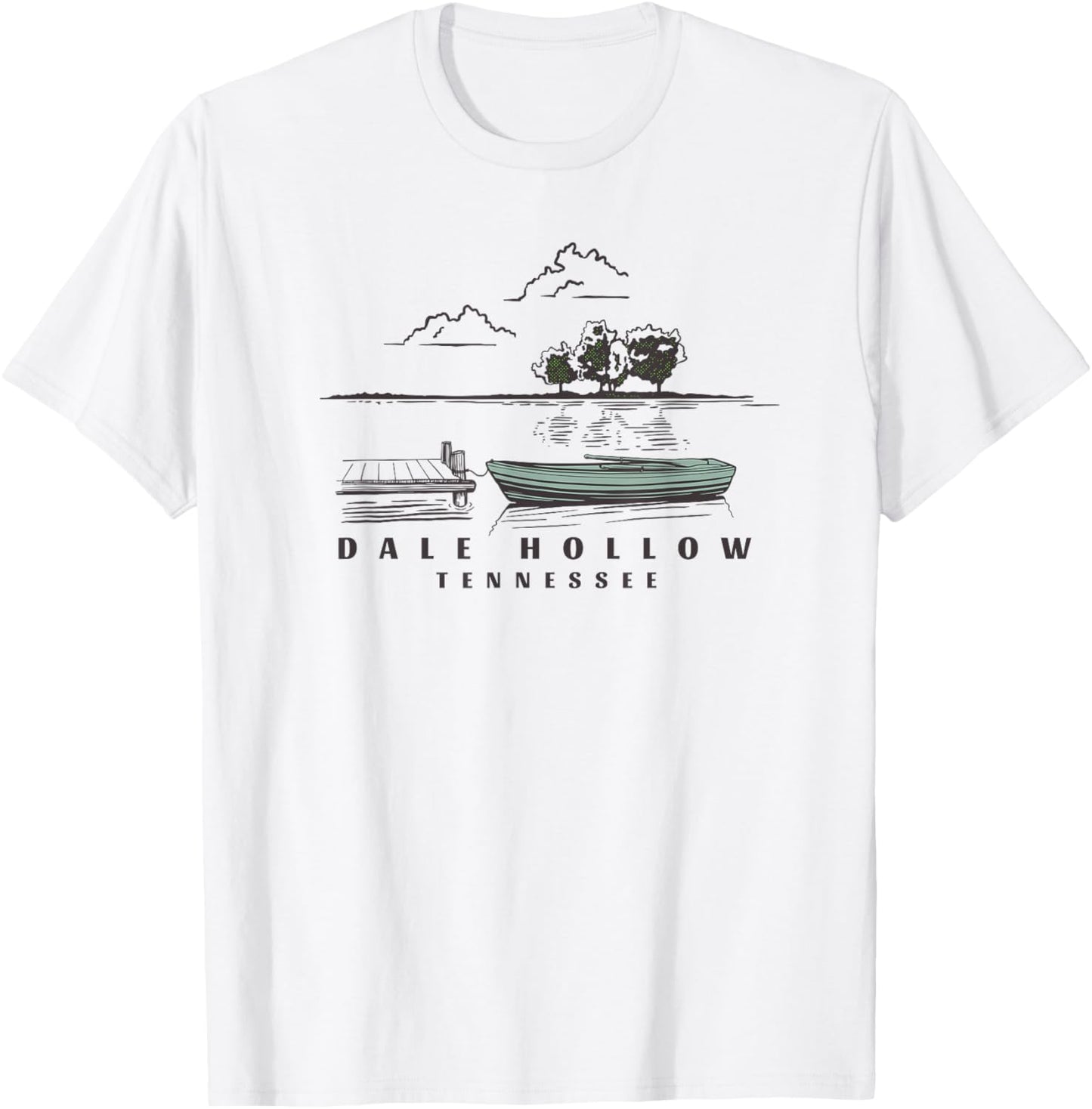 Dale Hollow Tennessee T-Shirt - T-Shirt | White