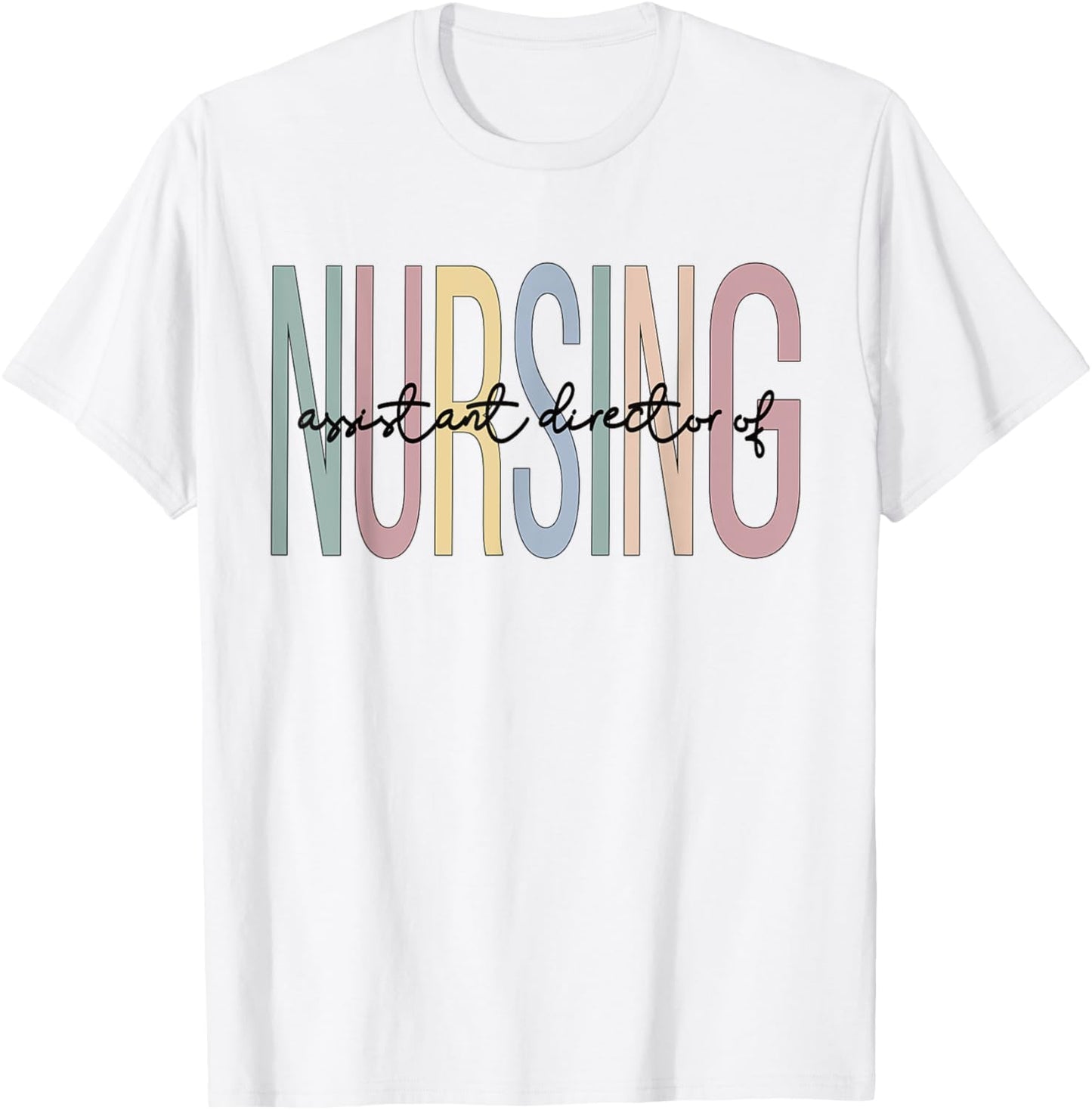 ADON Boho Assistant Director Of Nursing T-Shirt - T-Shirt | White