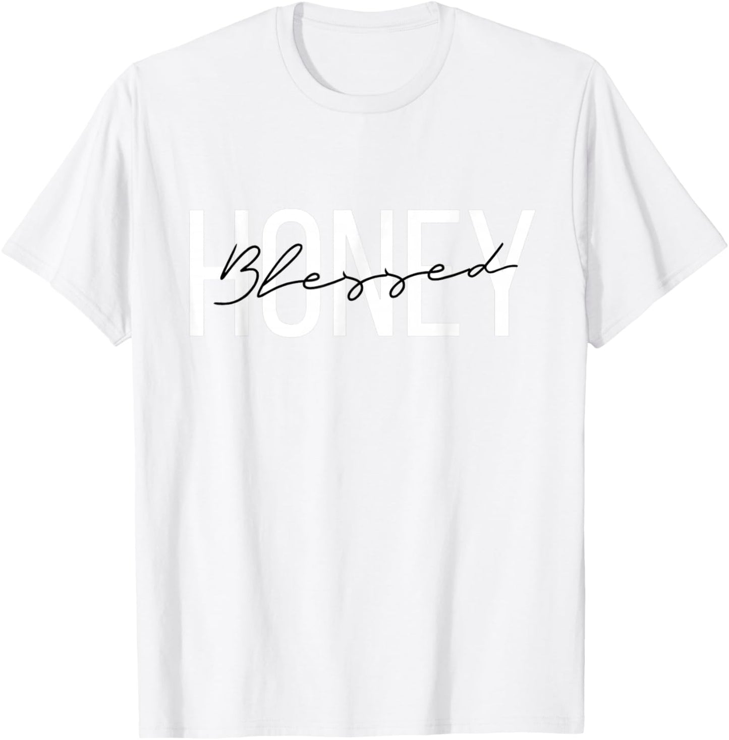 Blessed Honey Grandma Honey Grandmother T-Shirt - T-Shirt | White