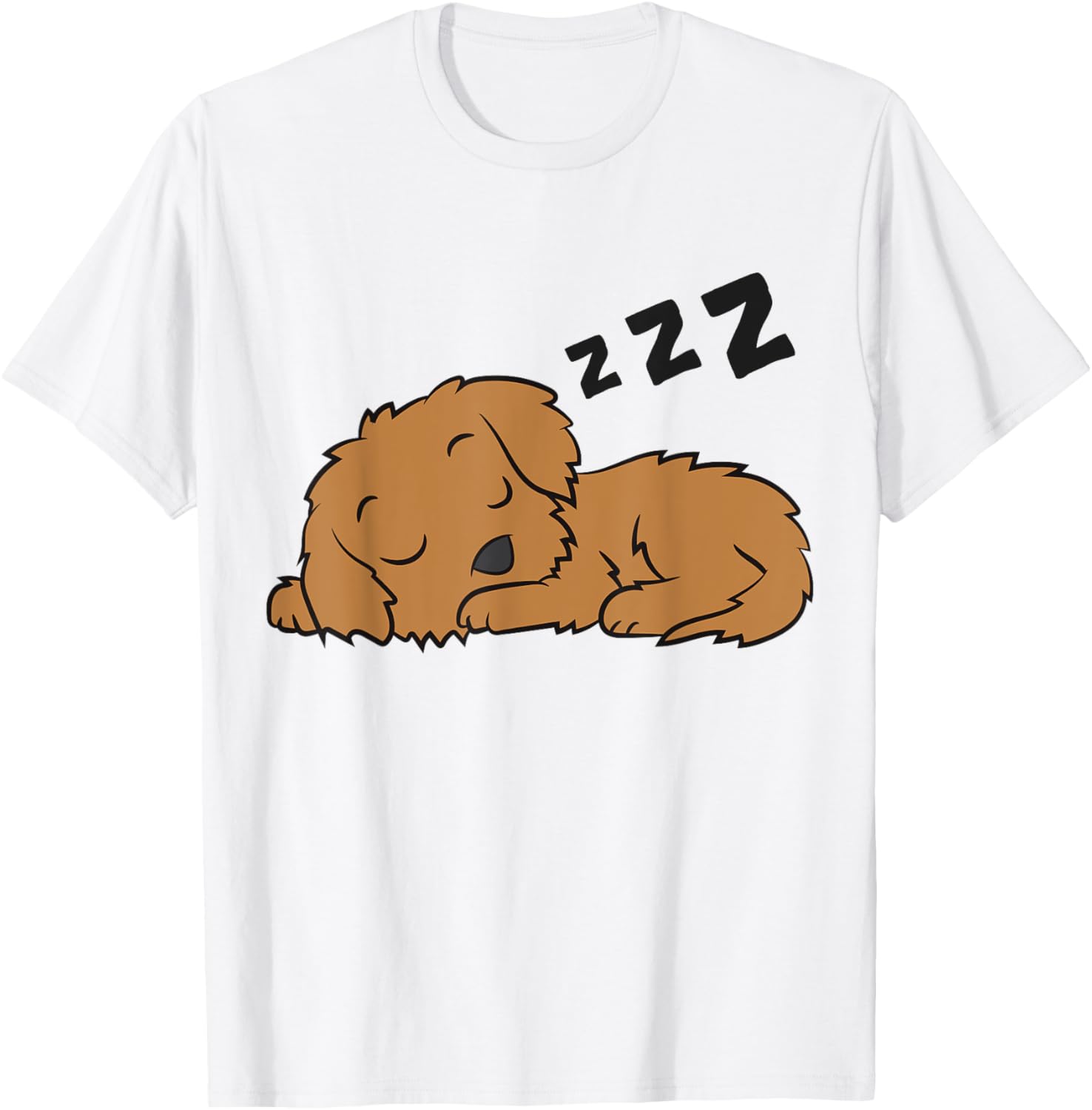 Cockapoo Dog Pajama Funny Sleeping Cockapoo Women Girls Kids T-Shirt - T-Shirt | White
