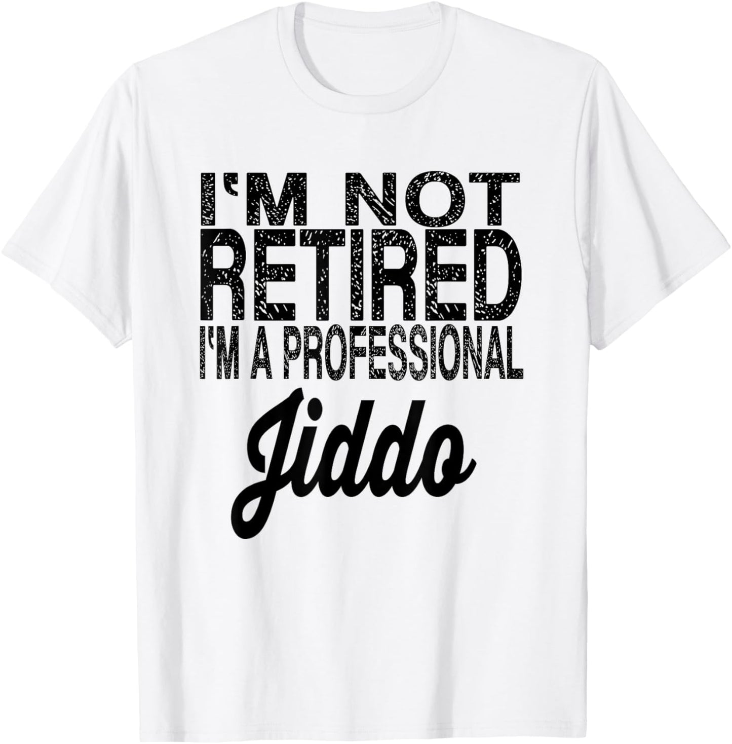 Jiddo Arab Grandpa Shirt - Arabic Father's Day T-Shirt - T-Shirt | White