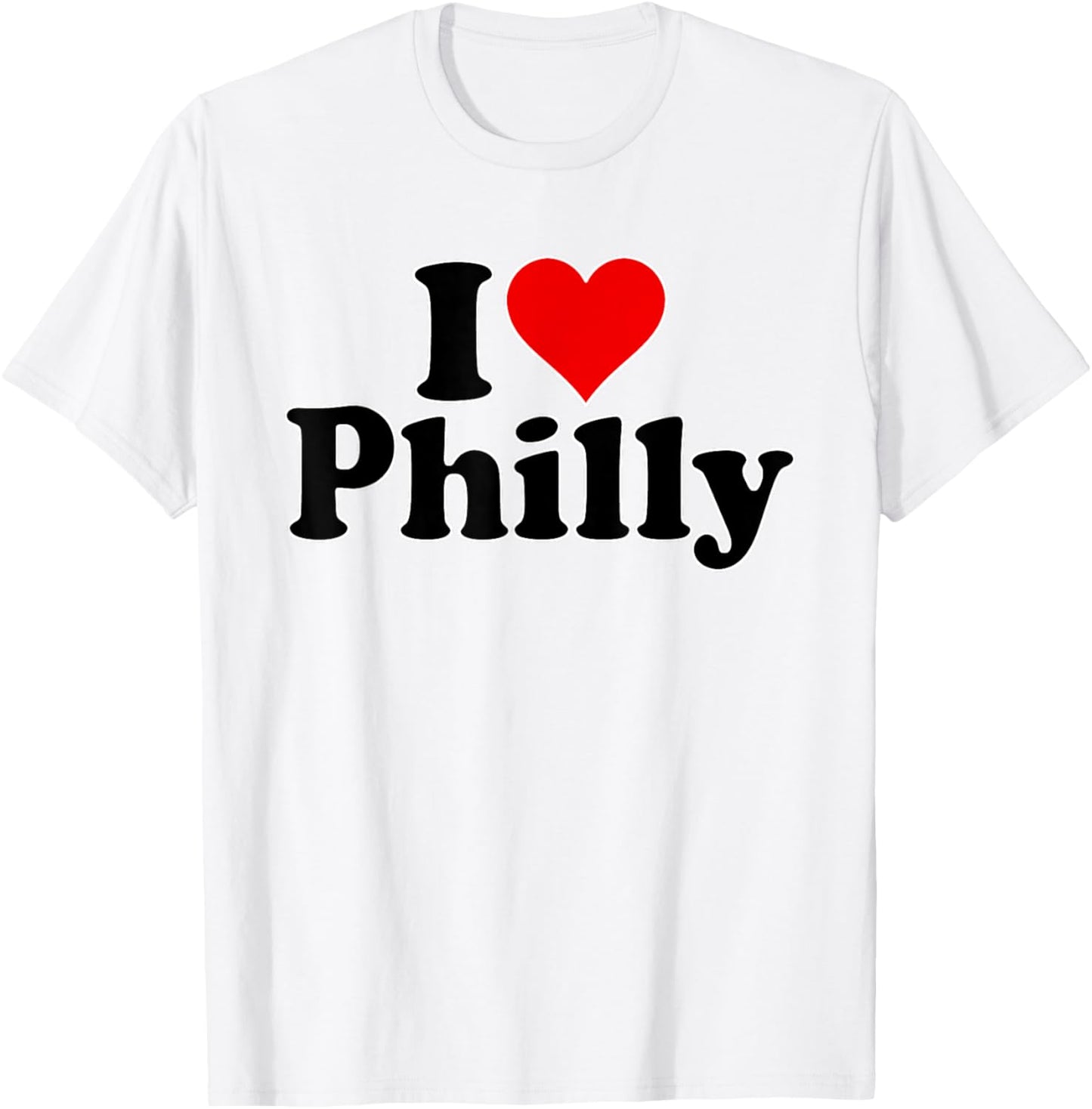 I Heart Love Philly Philadelphia Pennsylvania T-Shirt - T-Shirt | White