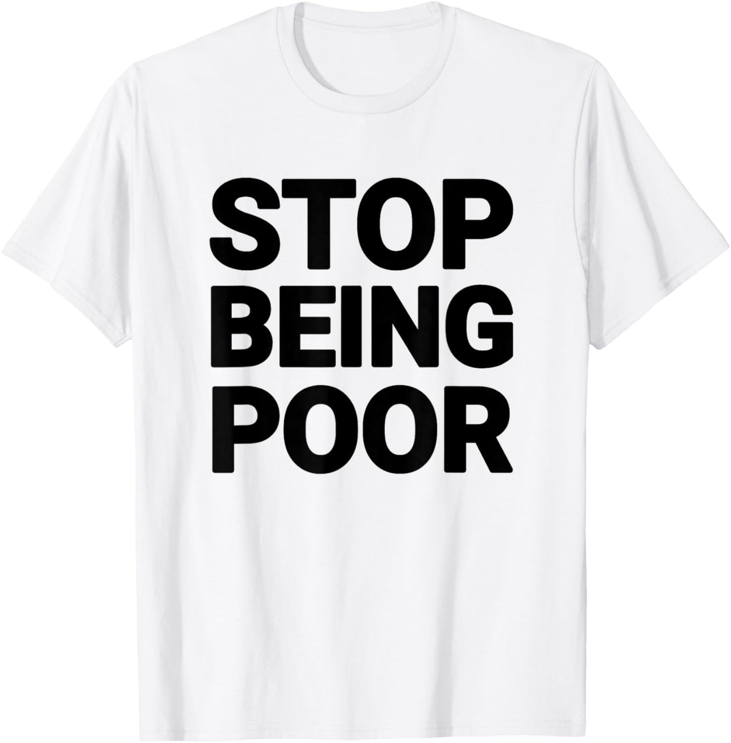 Stop being bad T-Shirt - T-Shirt | White