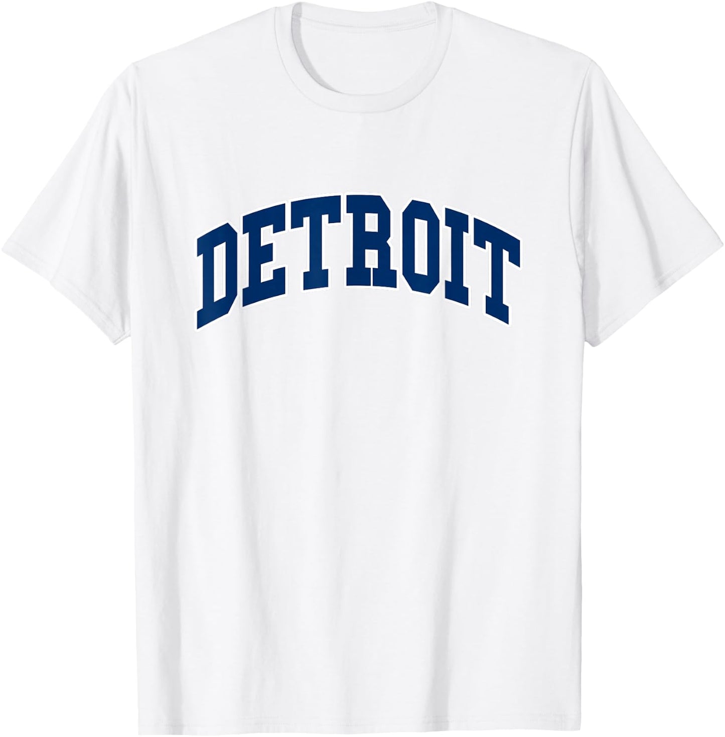 Detroit - Throwback Design - Classic T-Shirt - T-Shirt | White