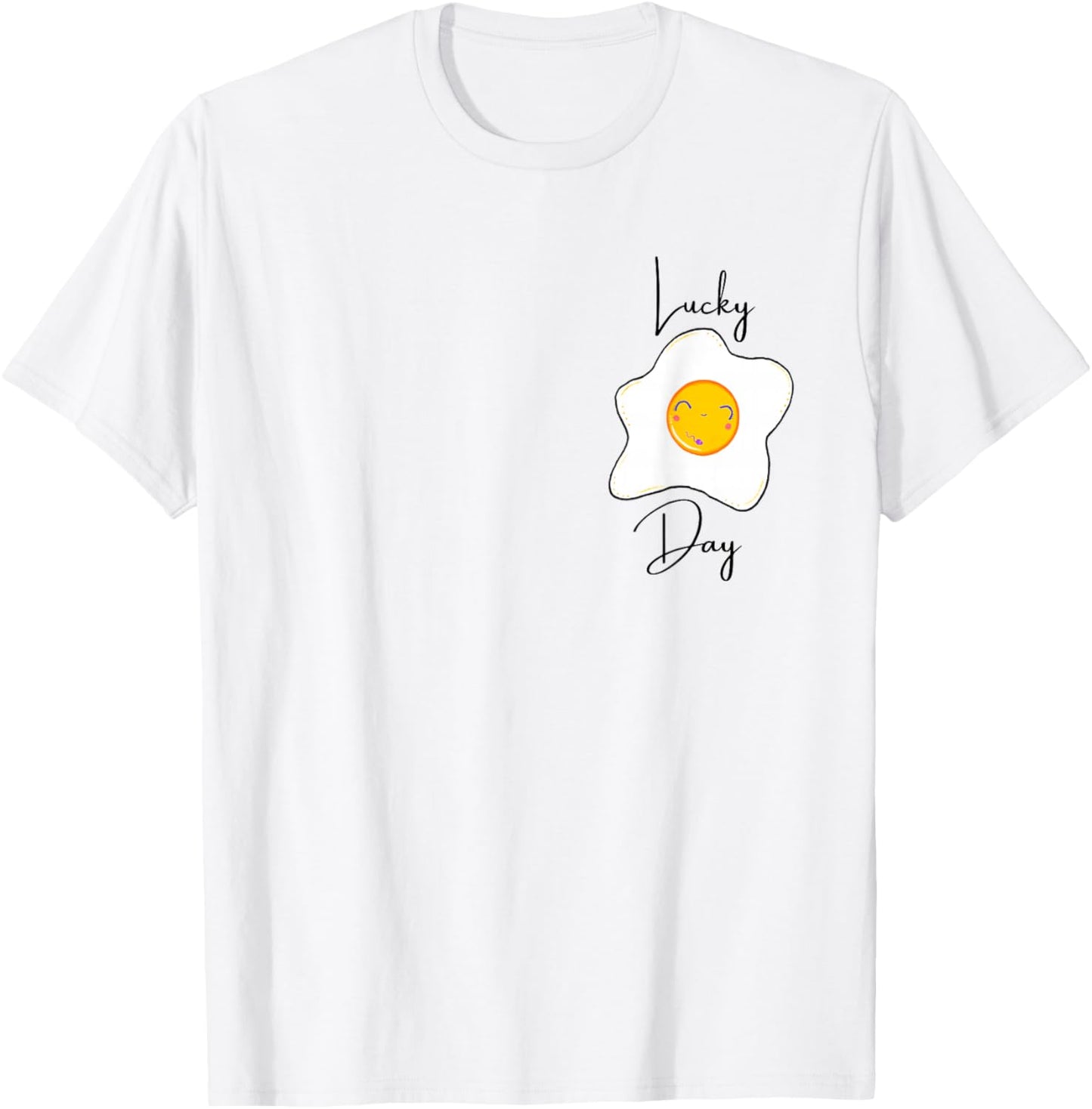 Lucky Egg Transfer Embryo Retrieval Day IVF IUI Support Gift T-Shirt - T-Shirt | White