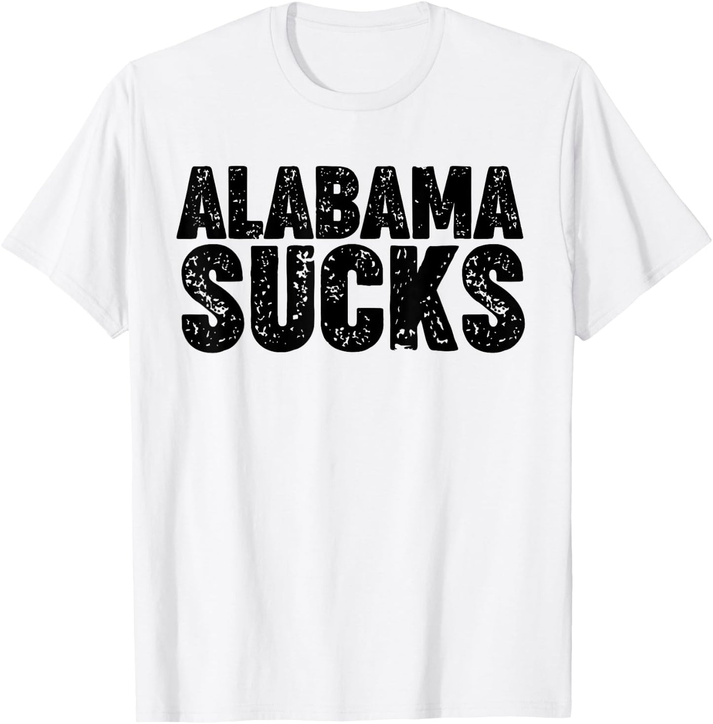 Alabama Sucks T-Shirt - T-Shirt | White
