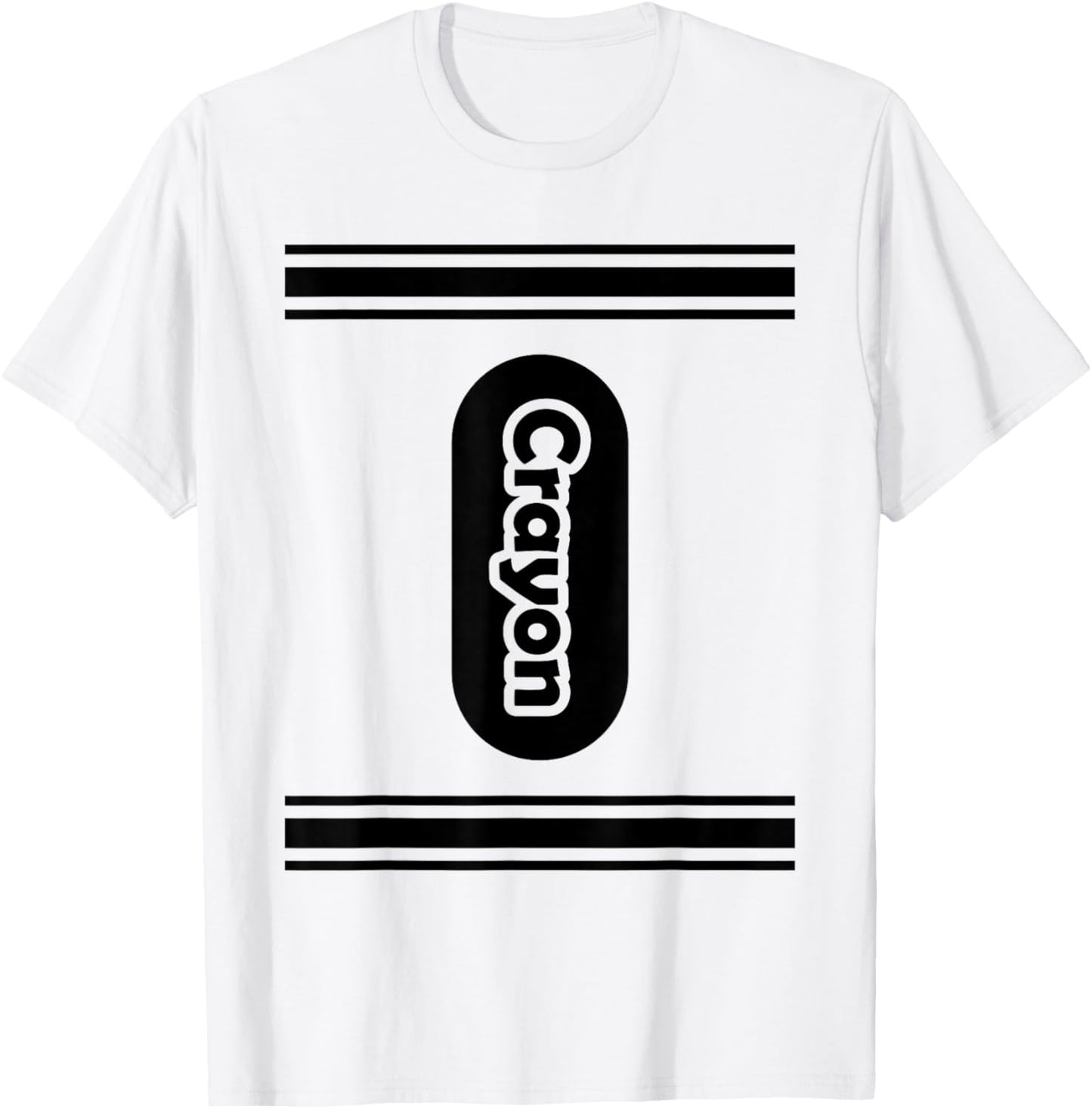 Pick Any Color Crayon Box Halloween Costume Couple & Group T-Shirt - T-Shirt | White