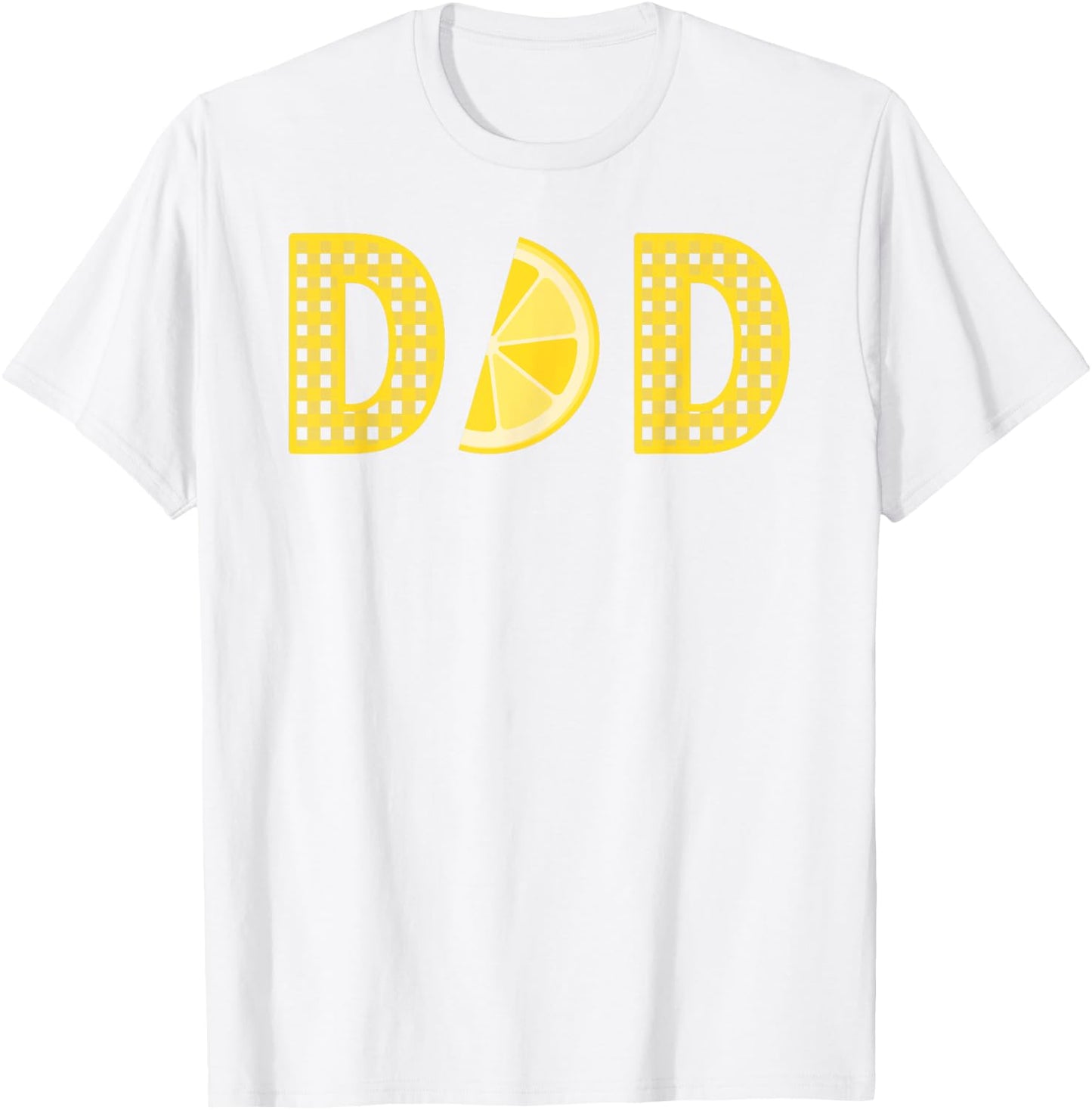 Dad First Birthday Pink Lemonade Family Outfit Lemon Party T-Shirt - T-Shirt | White
