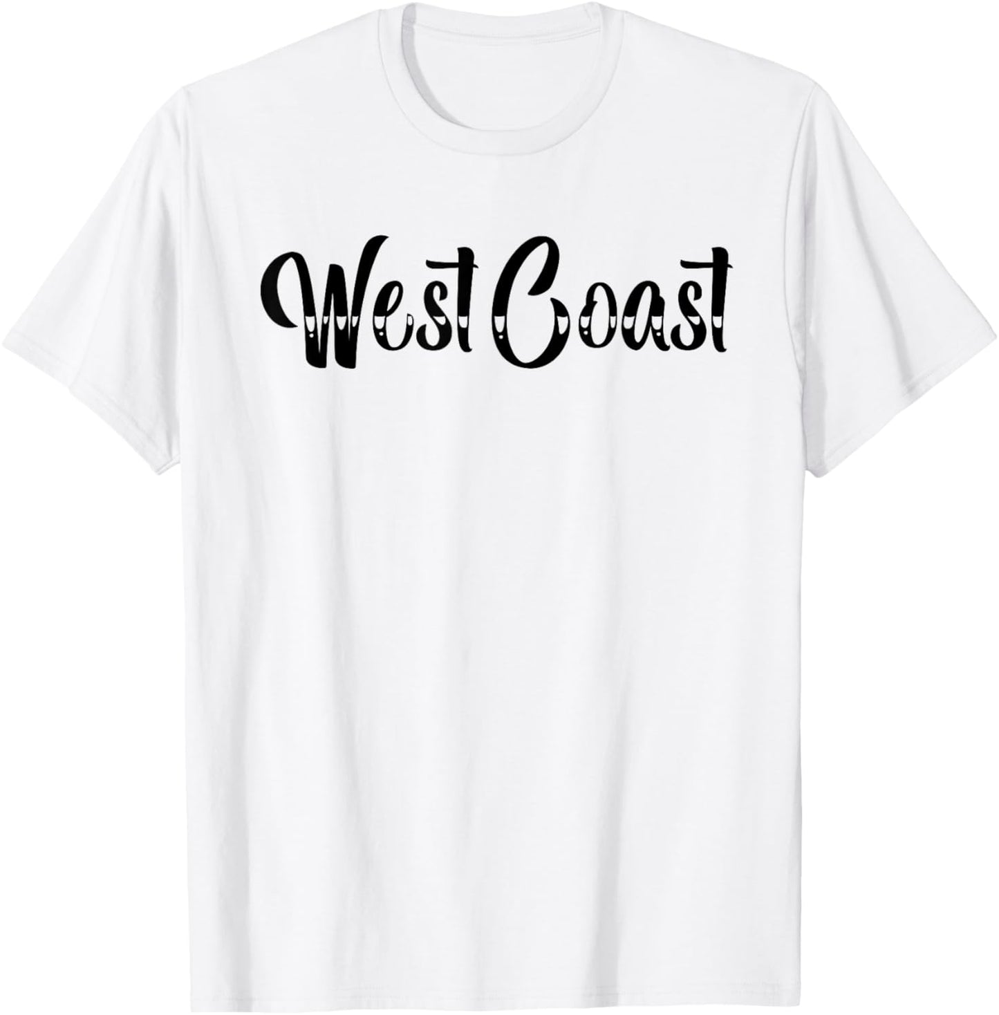 West Coast Tattoo Style T-Shirt - T-Shirt | White