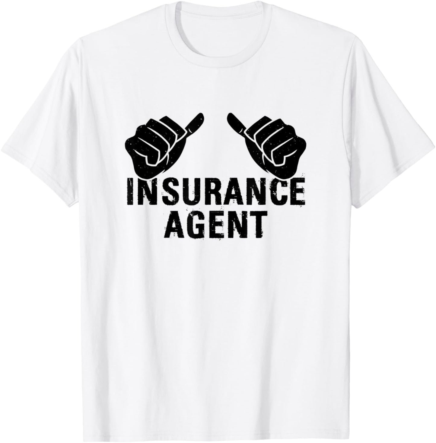 Insurance Agent T-Shirt - T-Shirt | White