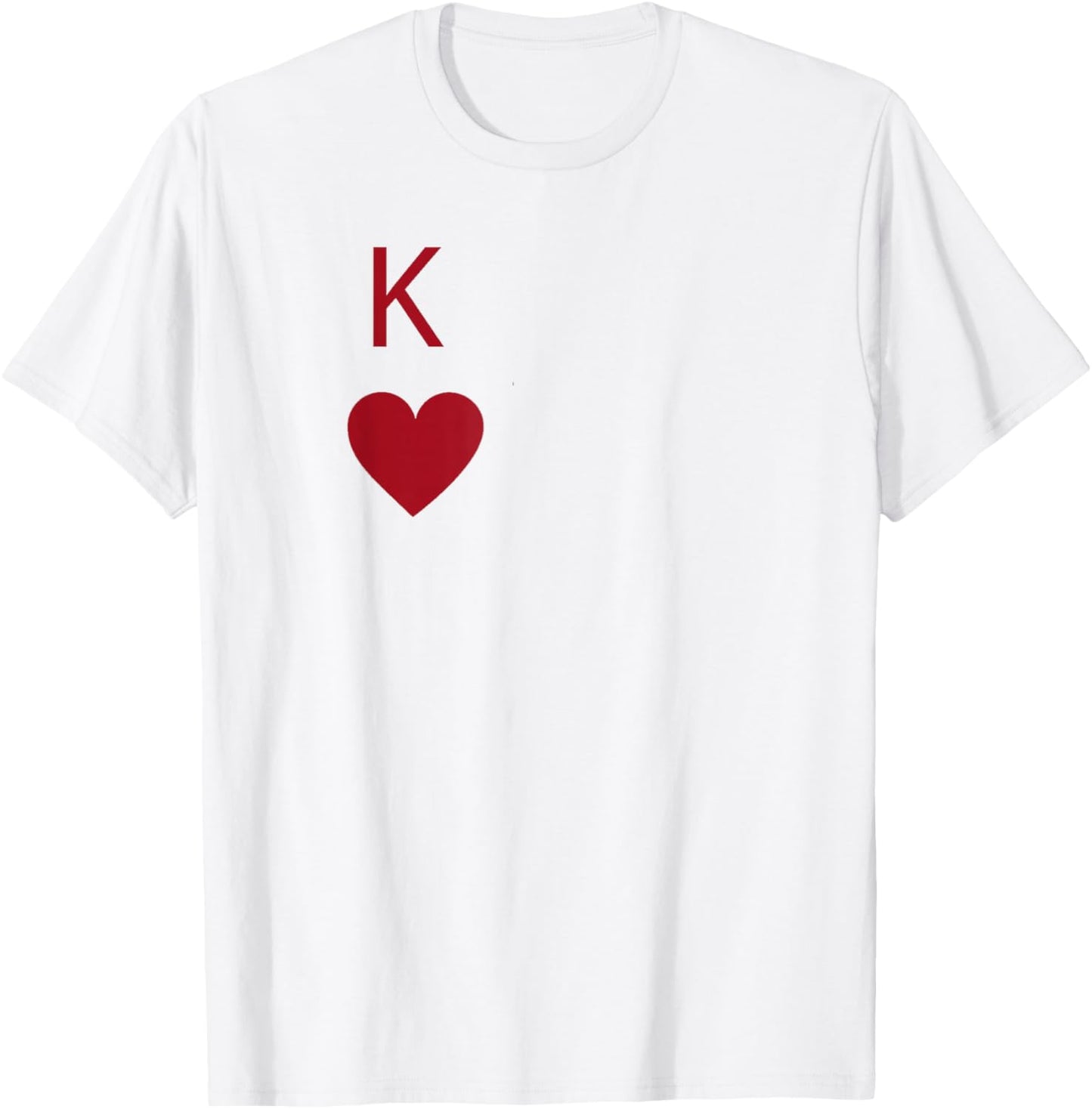 King of Hearts T-Shirt - T-Shirt | White