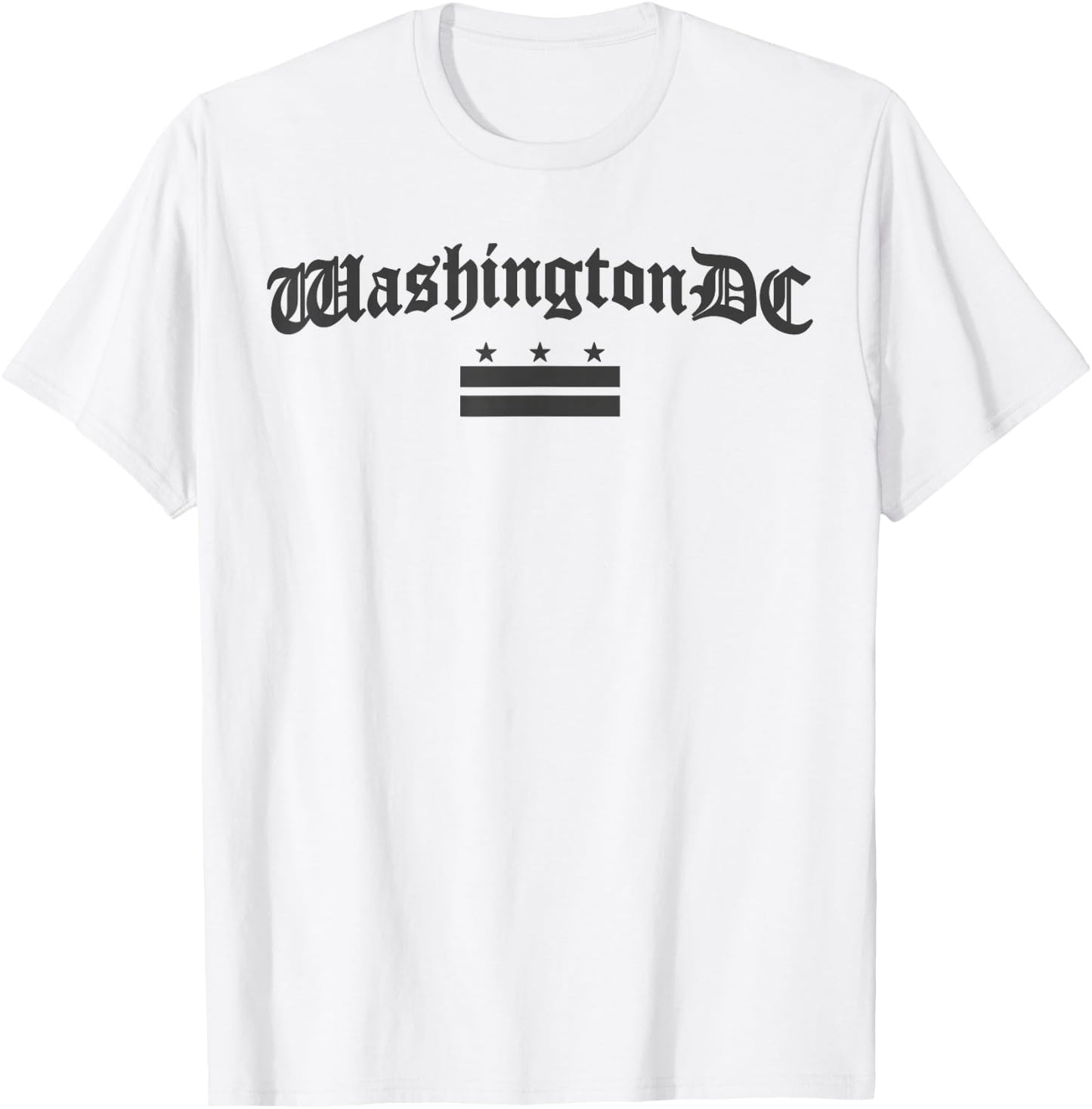 District of Columbia Flag Washington DC Men Women Kids T-Shirt - T-Shirt | White