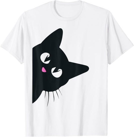Cute Black Cat Halloween Costume Kitten Kids Toddler Adult T-Shirt - T-Shirt | White