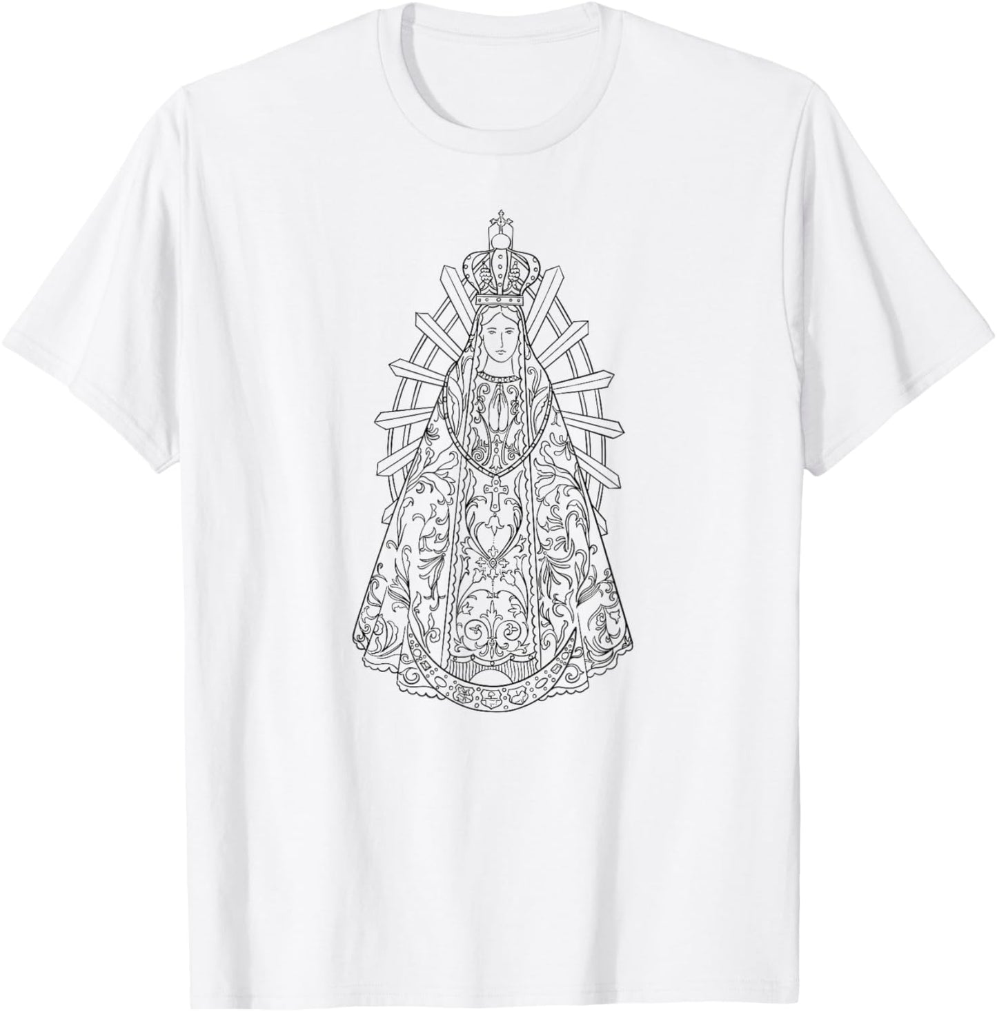Lady of Lujan - Lady of Lujan - Virgen de Lujan T-Shirt - T-Shirt | White