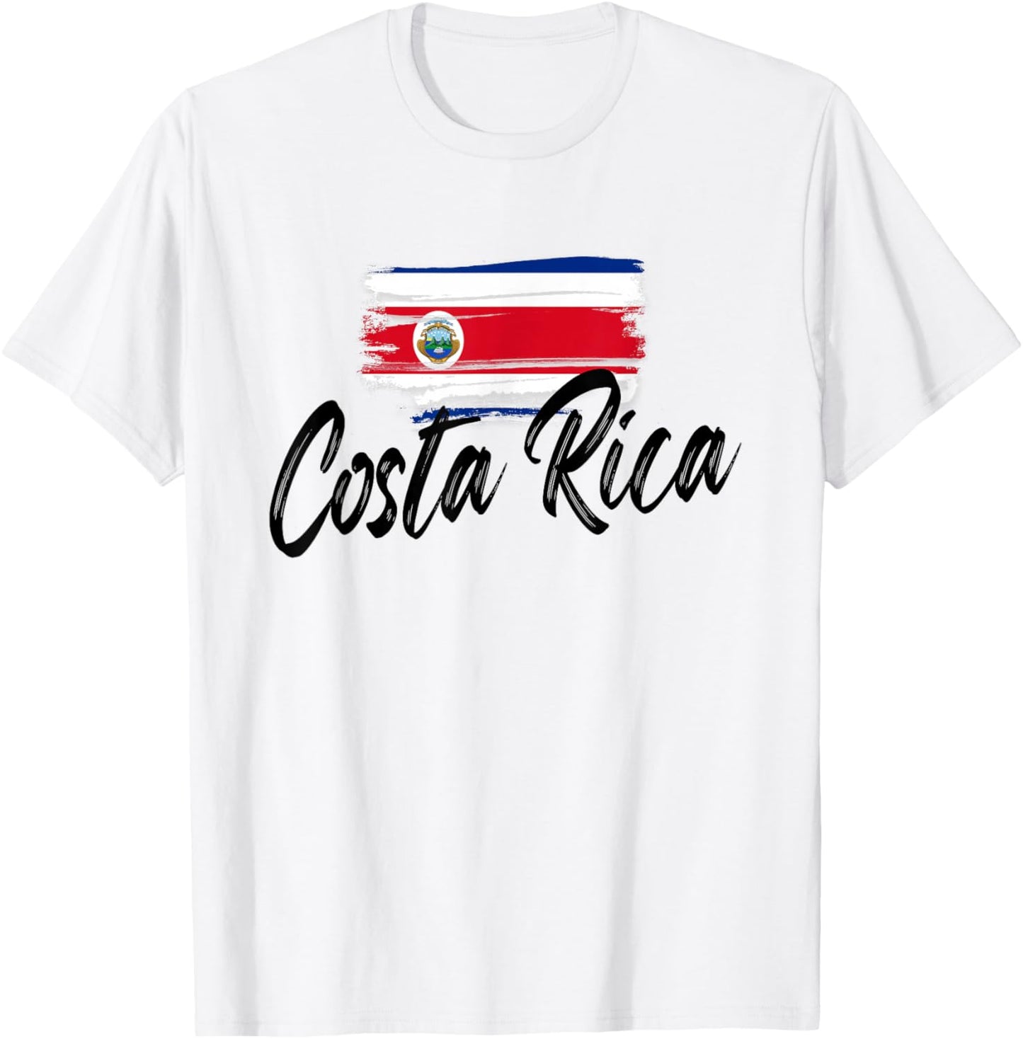 Costa Rica Flag Costa Rica Funny costaricense Pride T-Shirt - T-Shirt | White