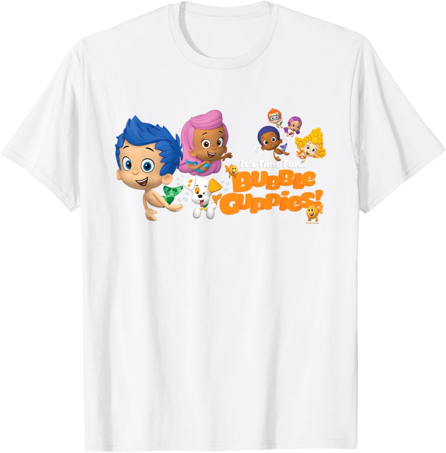 Bubble Guppies It's Time! T-Shirt - T-Shirt | White
