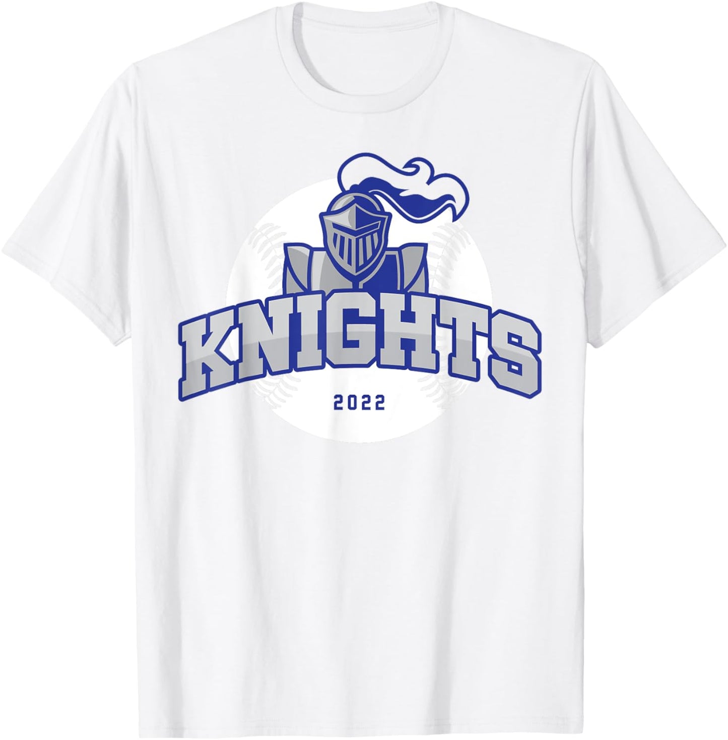 Knights Baseball Little League 2022 T-Shirt - T-Shirt | White