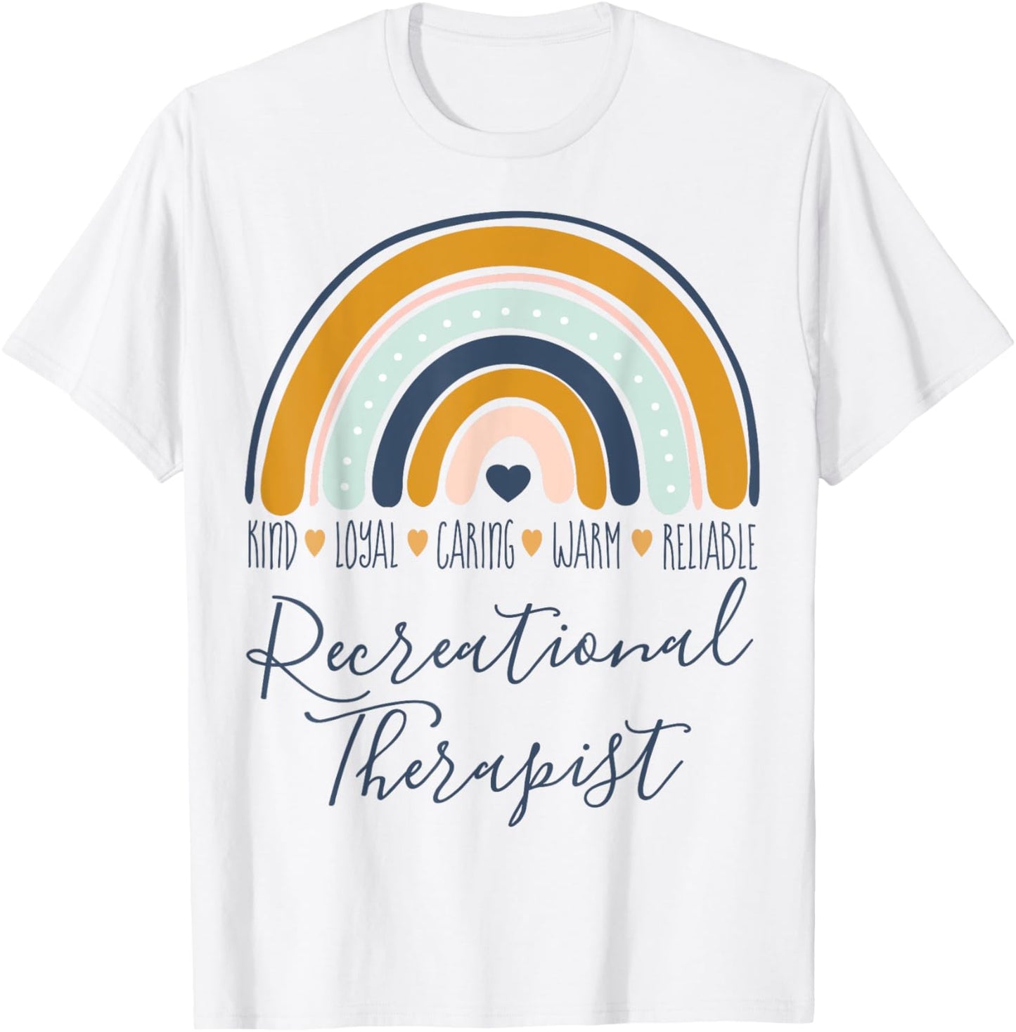 Recreational Therapist Recreation Therapy Therapeutic T-Shirt - T-Shirt | White