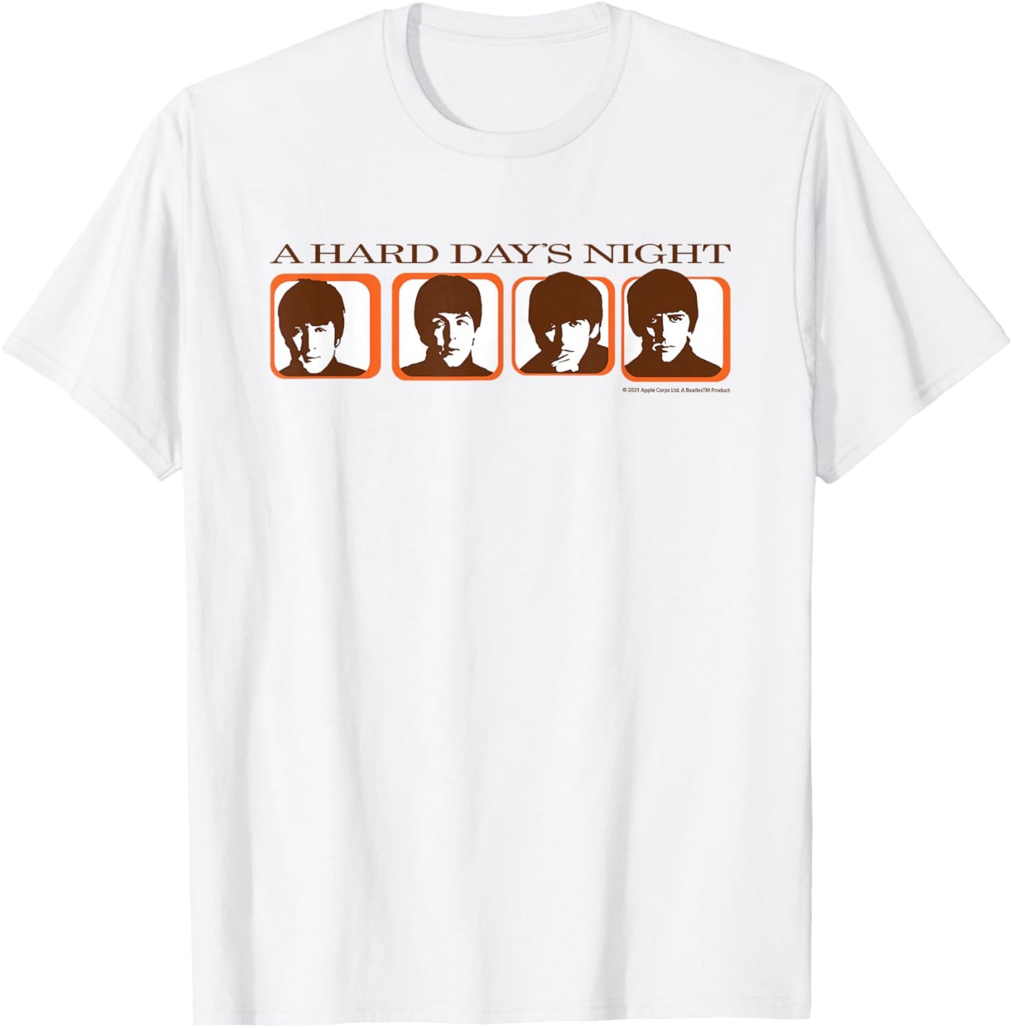 The Beatles - A Hard Days Night T-Shirt - T-Shirt | White